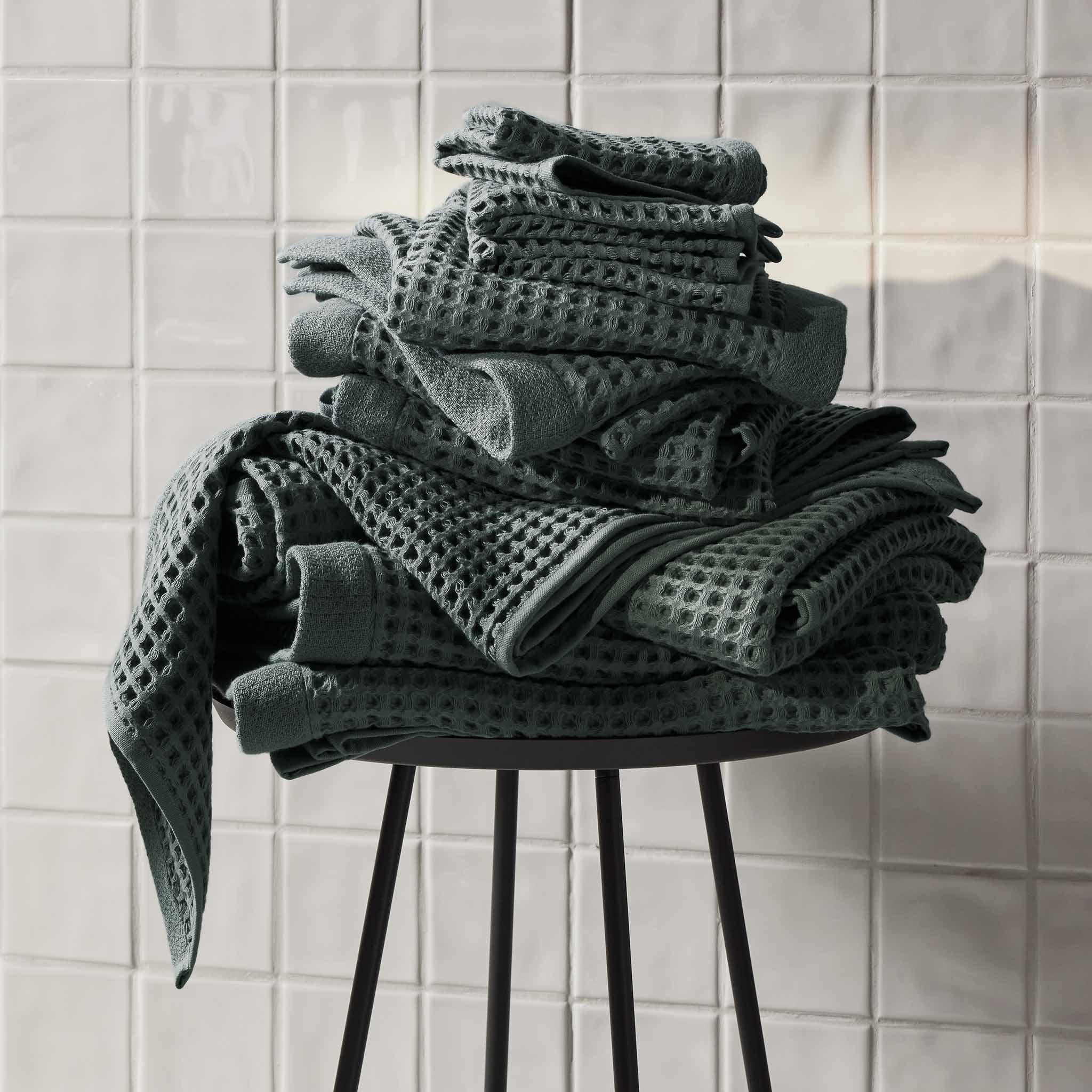Dreamweave Waffle Bath Towels Set of 2 V9