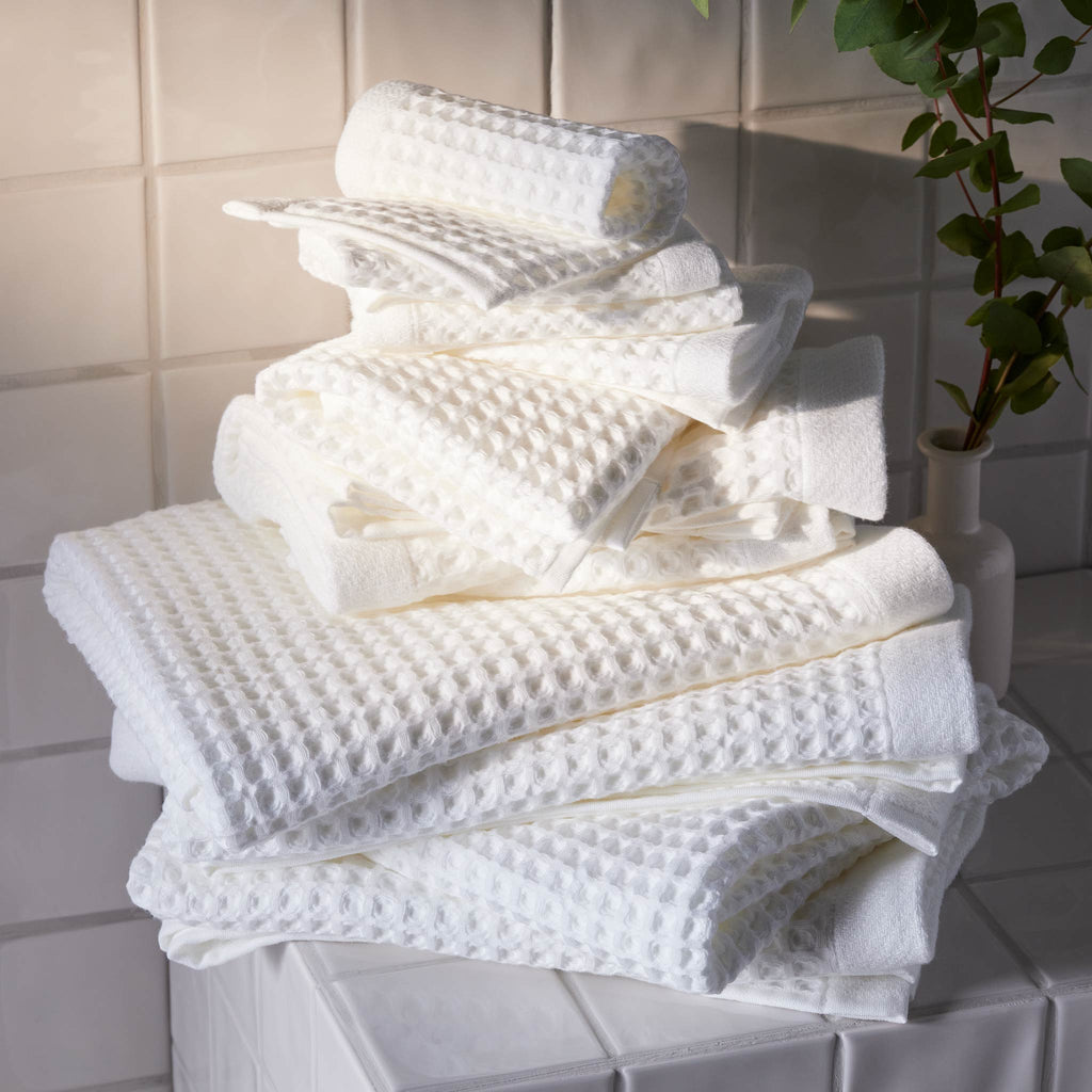 Dreamweave Waffle Bath Towels Set of 2 V9