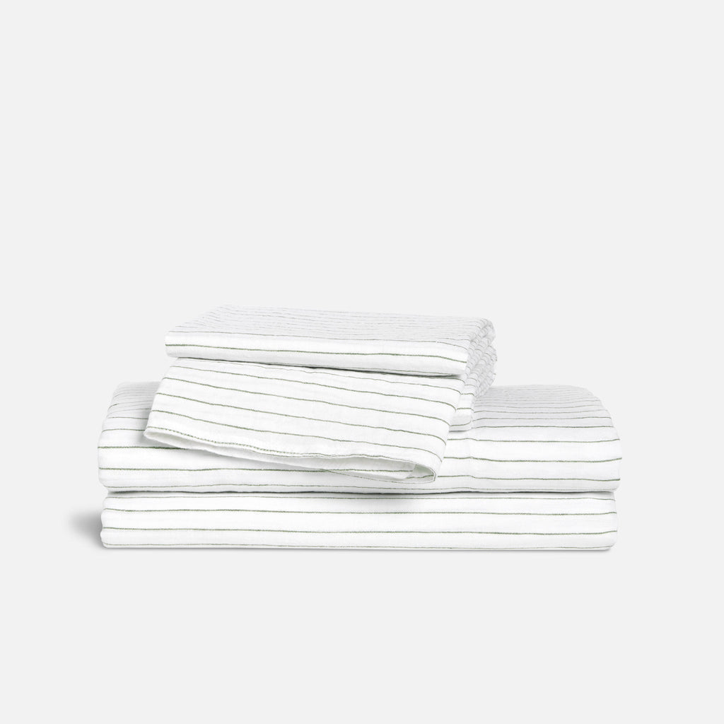 Washed European Linen Core Sheet Set X8