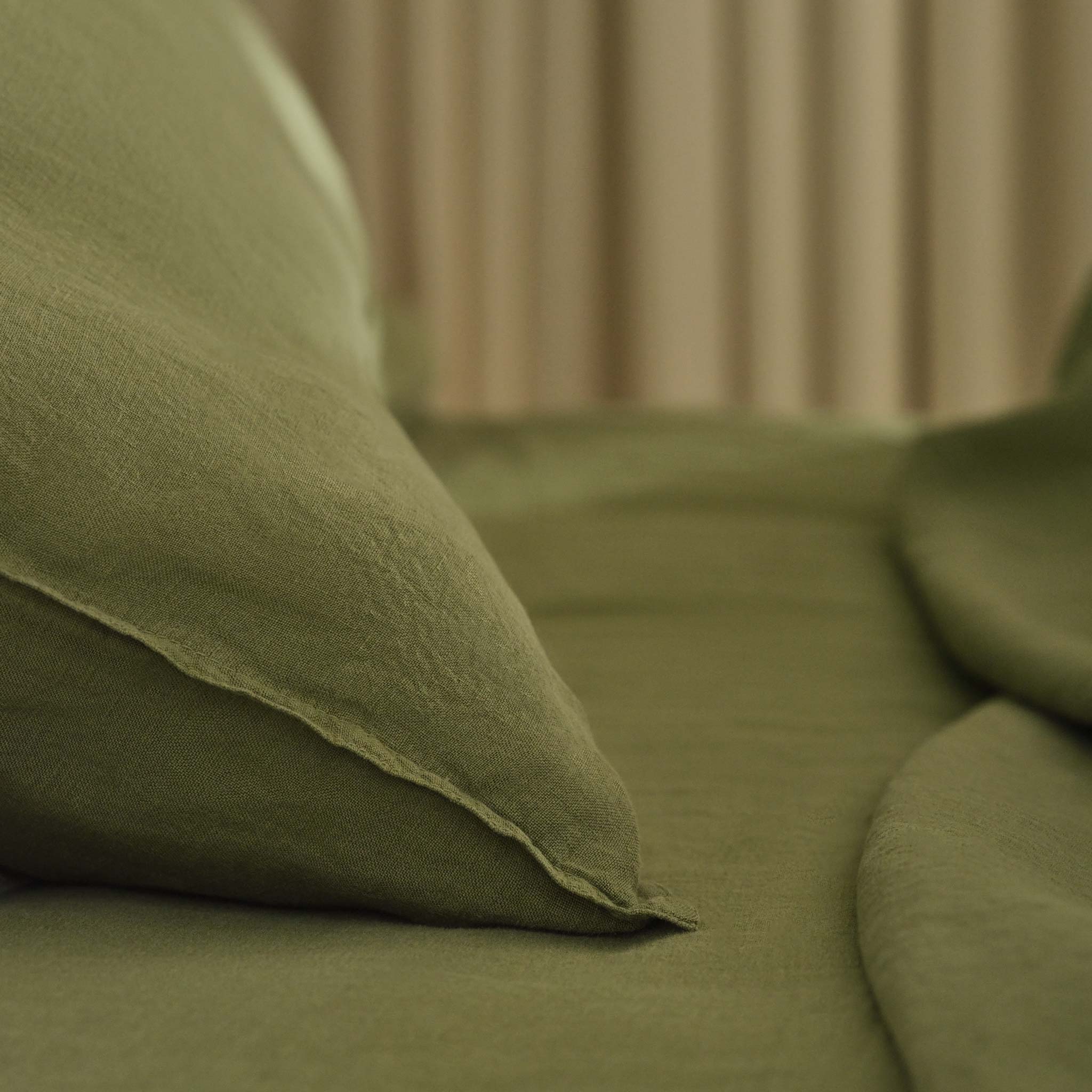 Washed European Linen Duvet Set N0