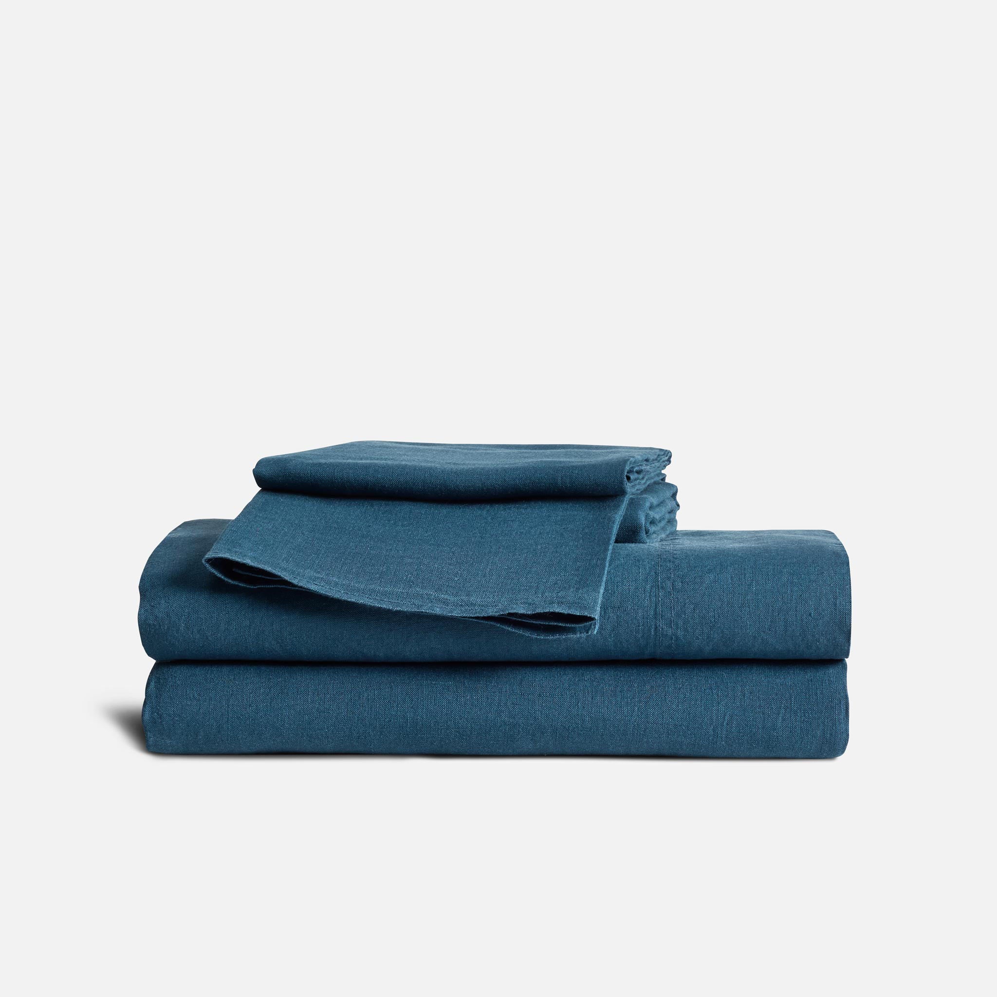 Washed European Linen Core Sheet Set X8