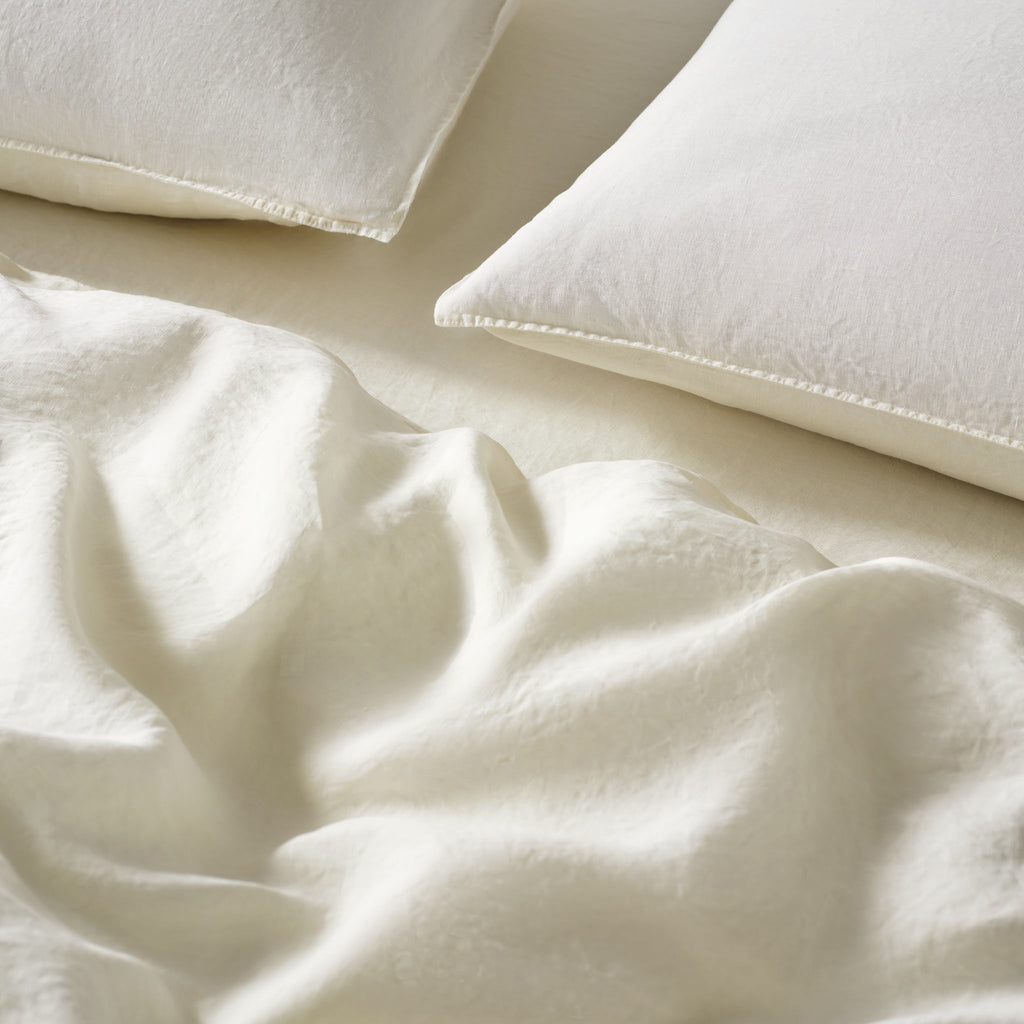 Washed European Linen Duvet Set N0