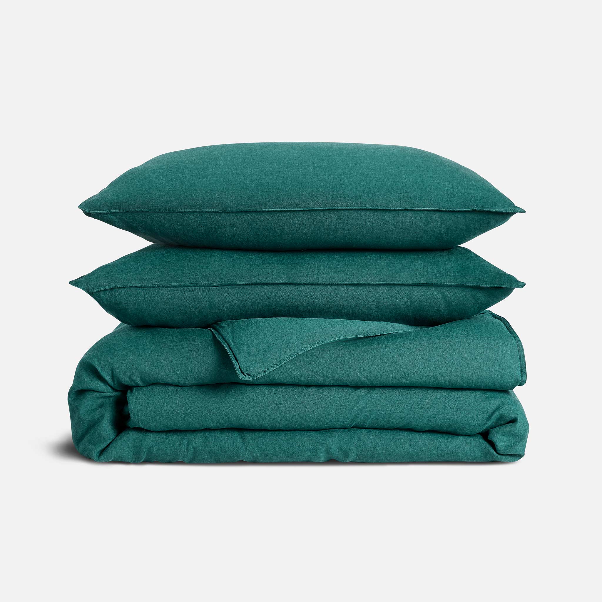 Washed European Linen Duvet Set N0