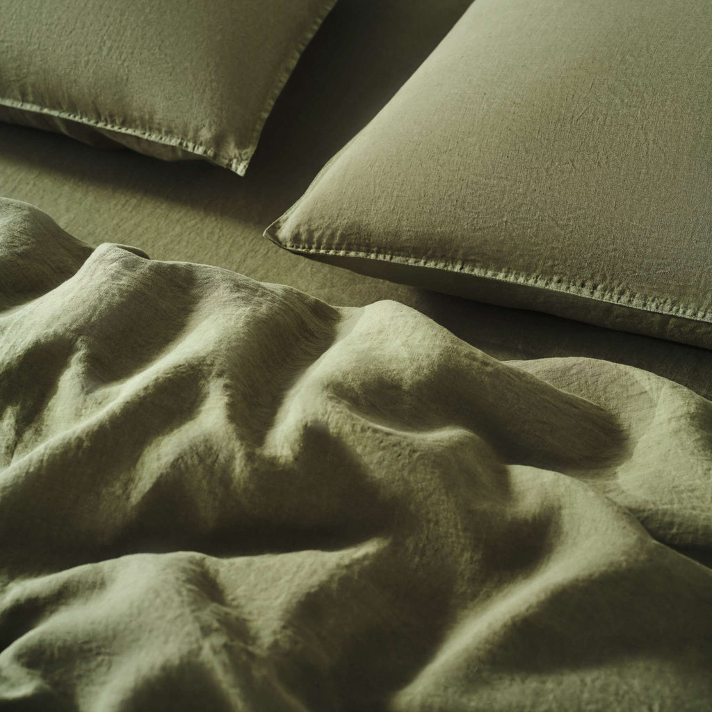Washed European Linen Core Sheet Set X8