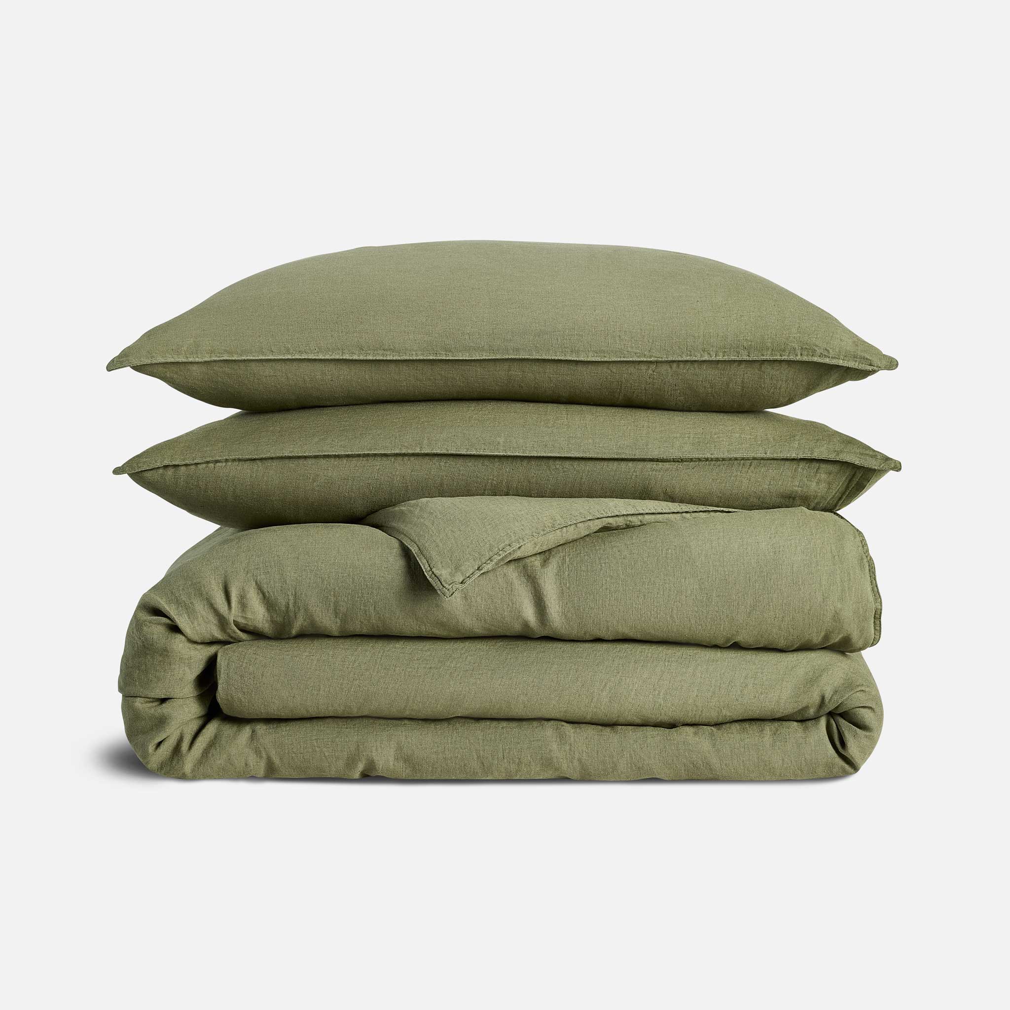 Washed European Linen Duvet Set N0