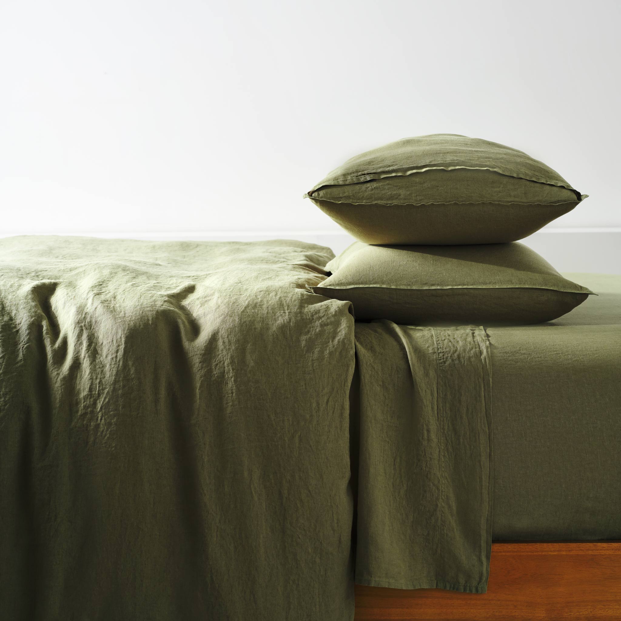 Washed European Linen Duvet Set N0