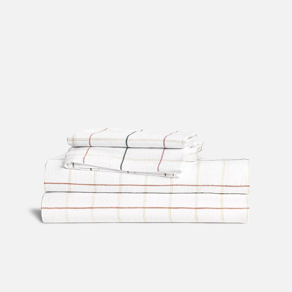 Washed European Linen Core Sheet Set X8