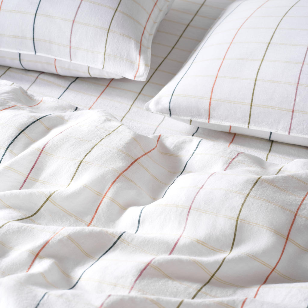 Washed European Linen Duvet Set N0