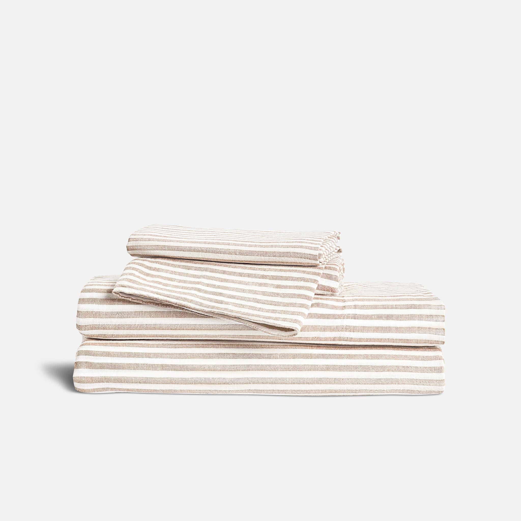 Washed European Linen Core Sheet Set X8