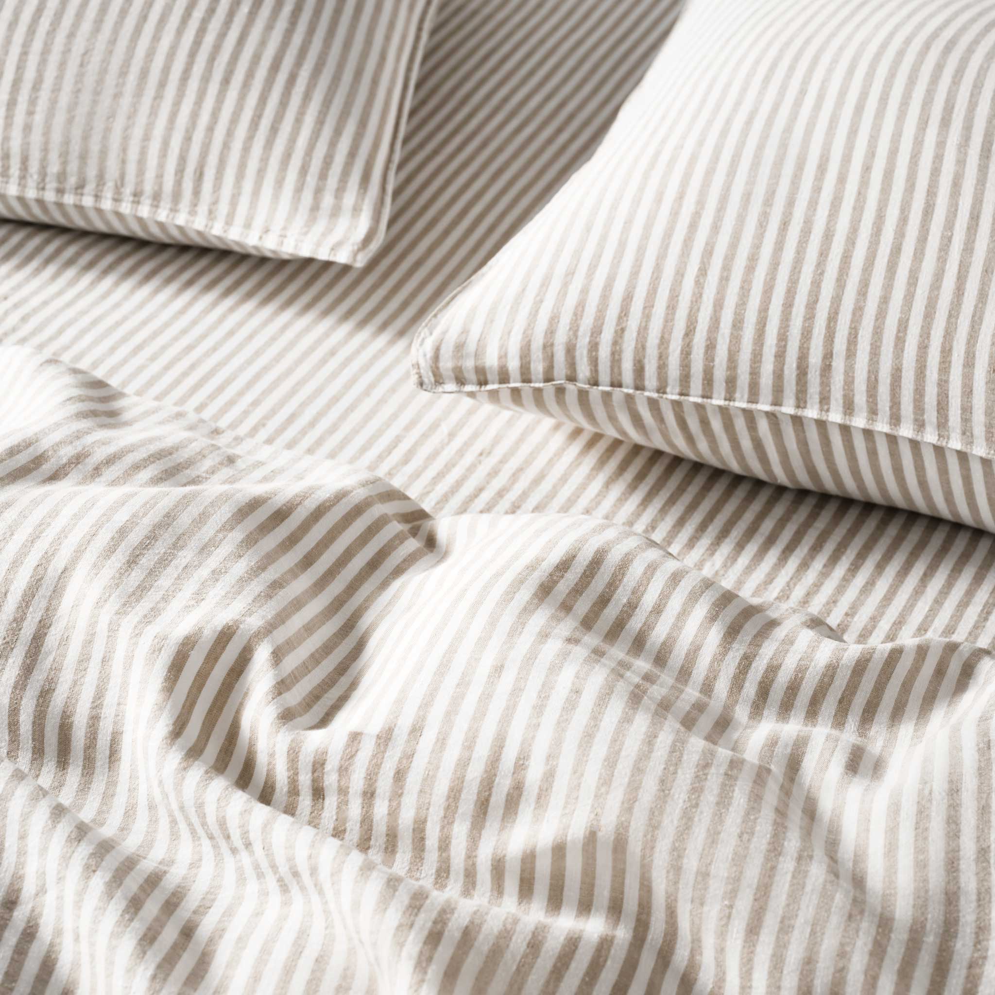 Washed European Linen Duvet Set N0