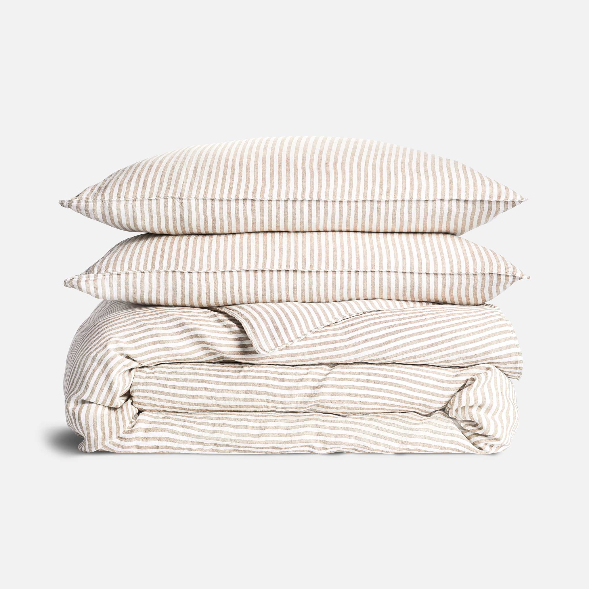 Washed European Linen Duvet Set N0