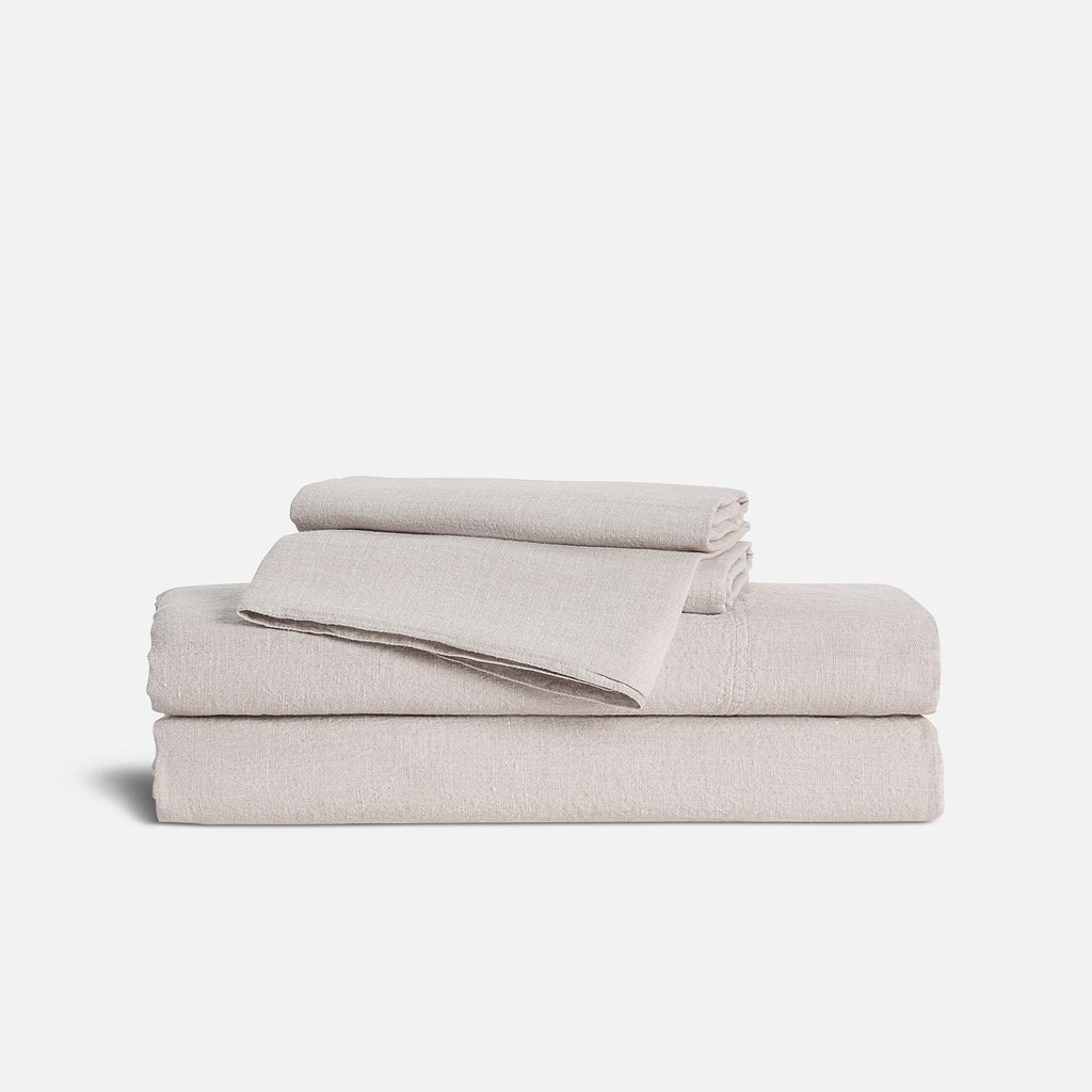 Washed European Linen Core Sheet Set K8
