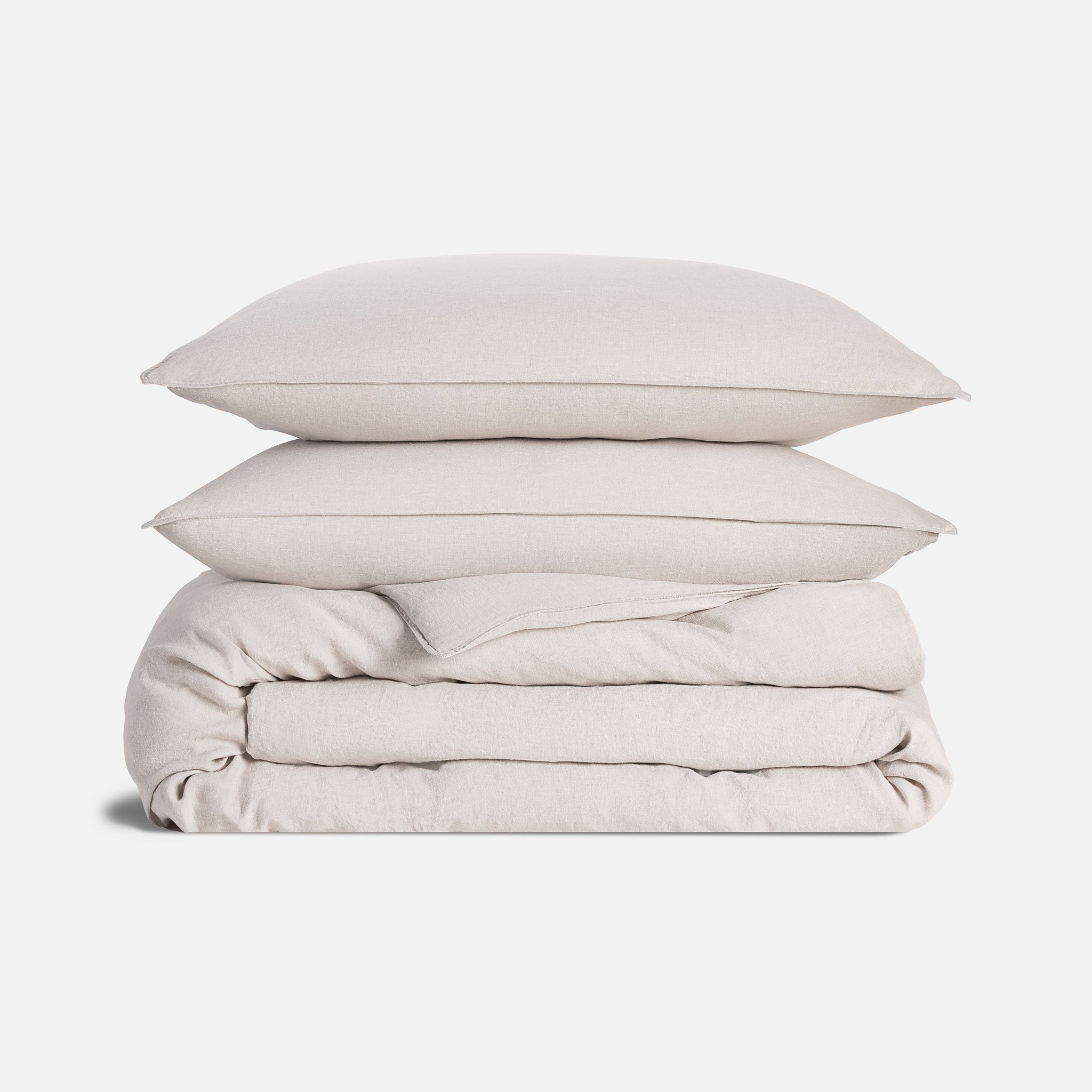 Washed European Linen Duvet Set N0