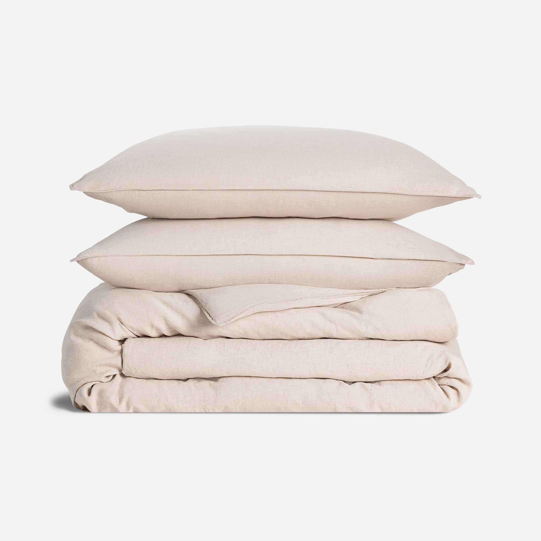 Washed European Linen Duvet Set N0