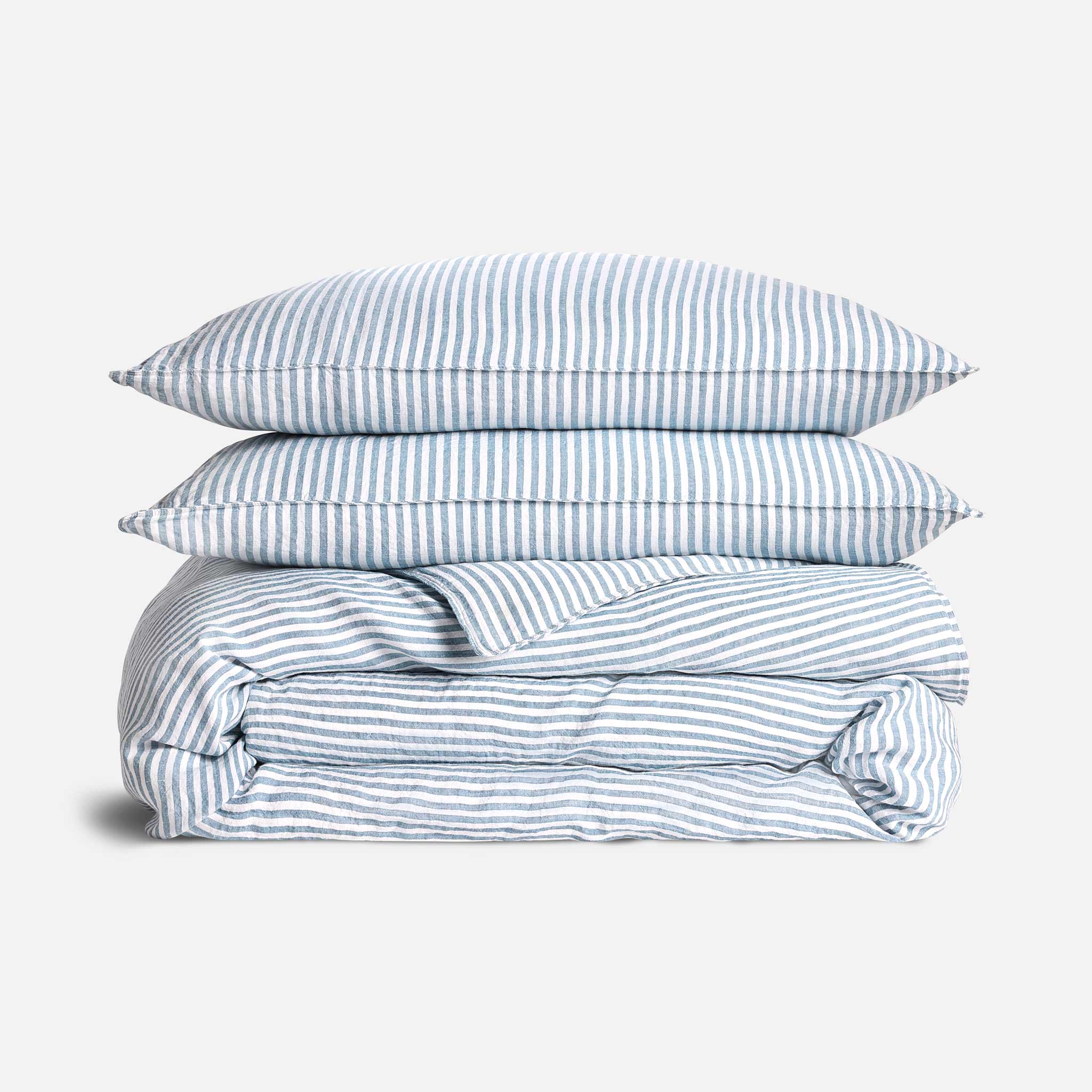 Washed European Linen Duvet Set N0
