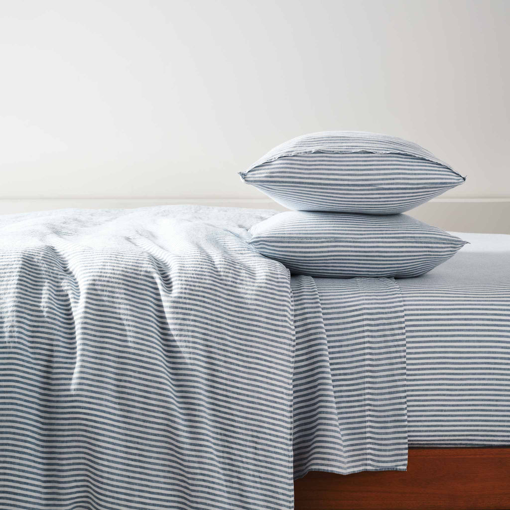 Washed European Linen Core Sheet Set X8