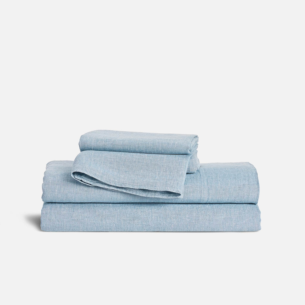 Washed European Linen Core Sheet Set X8