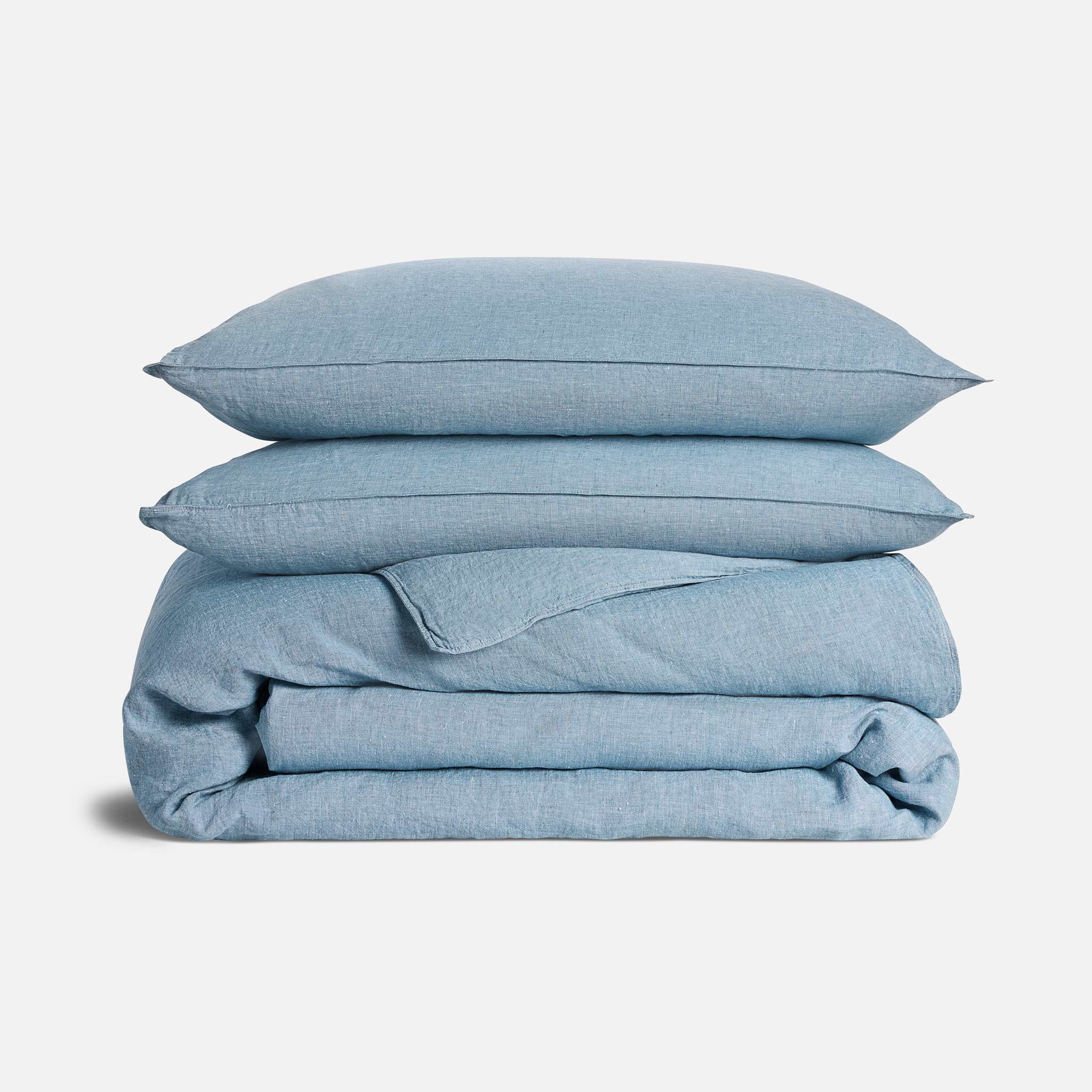 Washed European Linen Duvet Set N0
