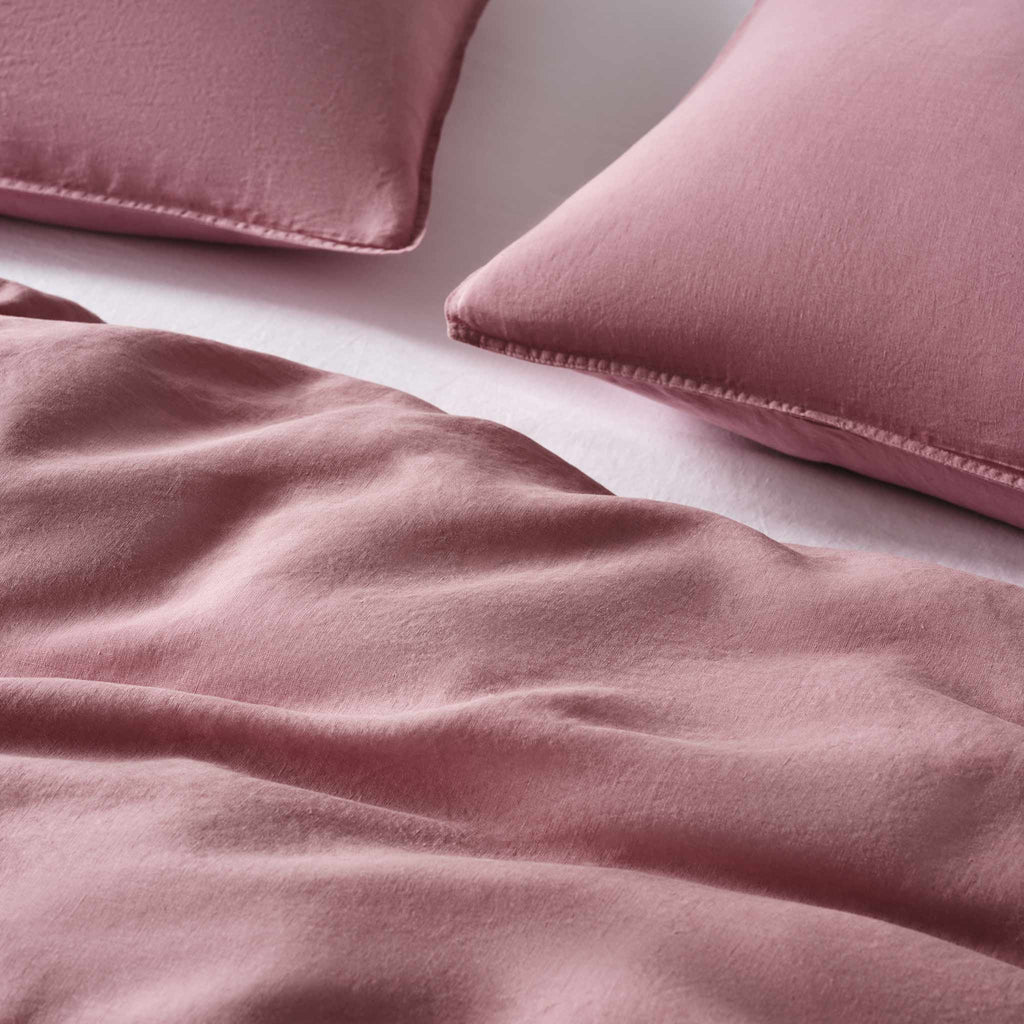 Washed European Linen Duvet Set N0
