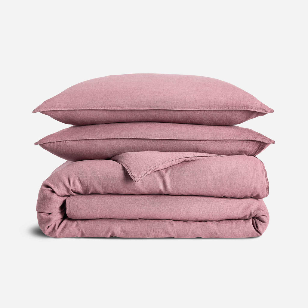 Washed European Linen Duvet Set N0
