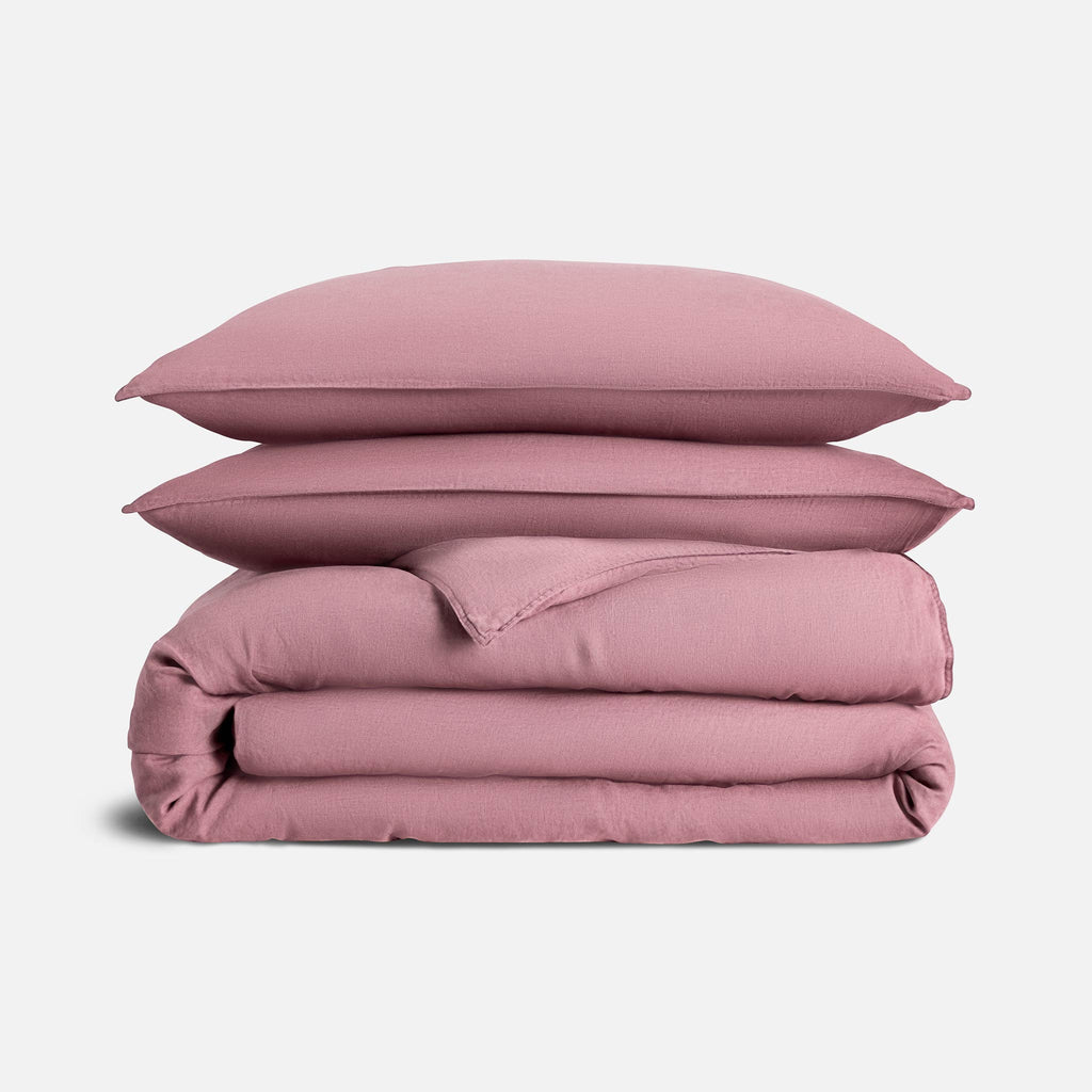 Washed European Linen Duvet Set N0