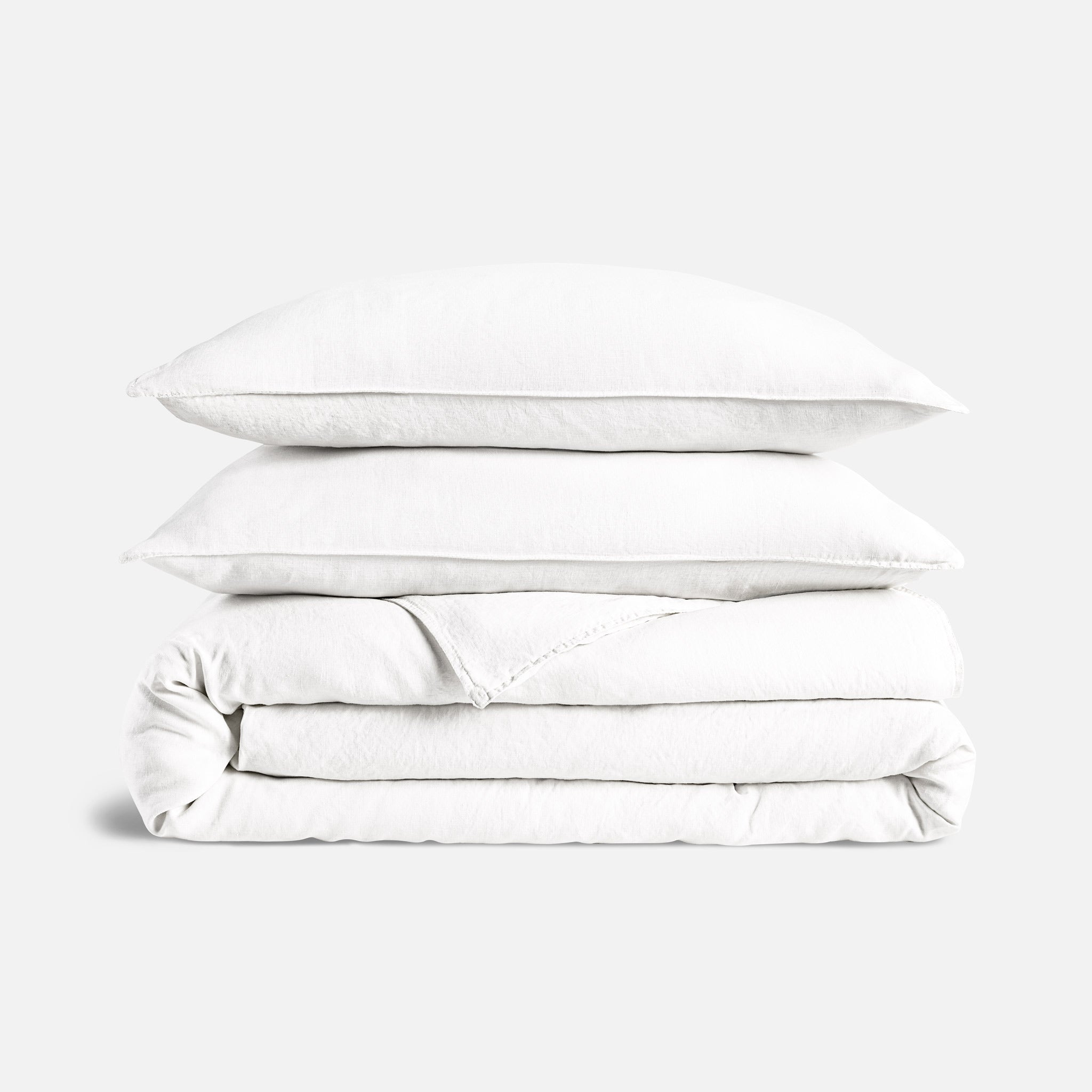 Washed European Linen Duvet Set N0