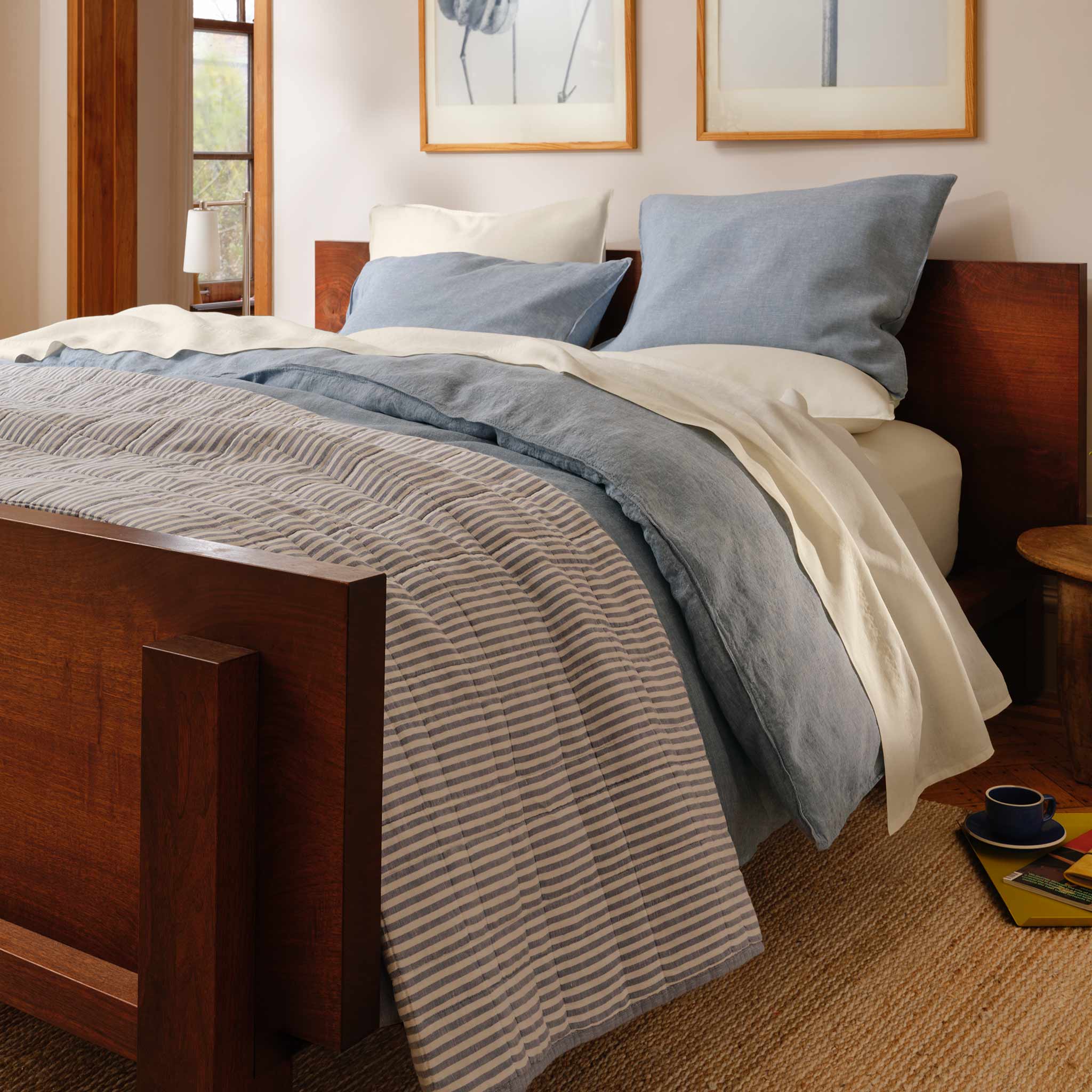 Washed European Linen Core Sheet Set X8