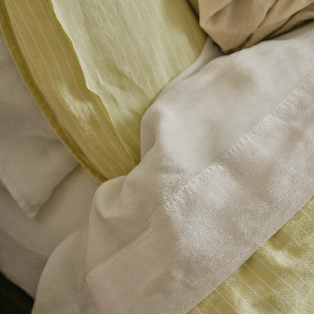 Washed European Linen Core Sheet Set X8