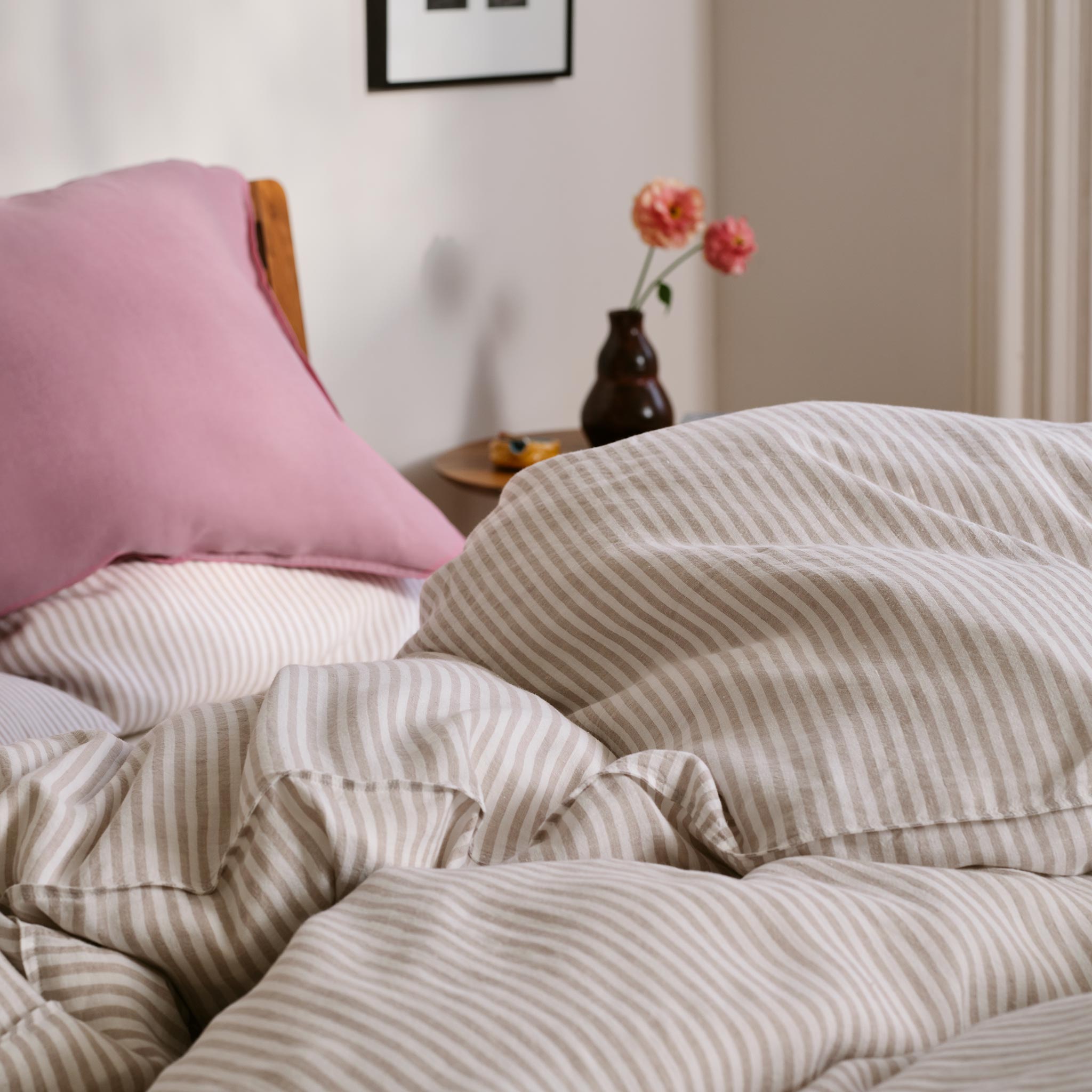 Washed European Linen Duvet Set N0