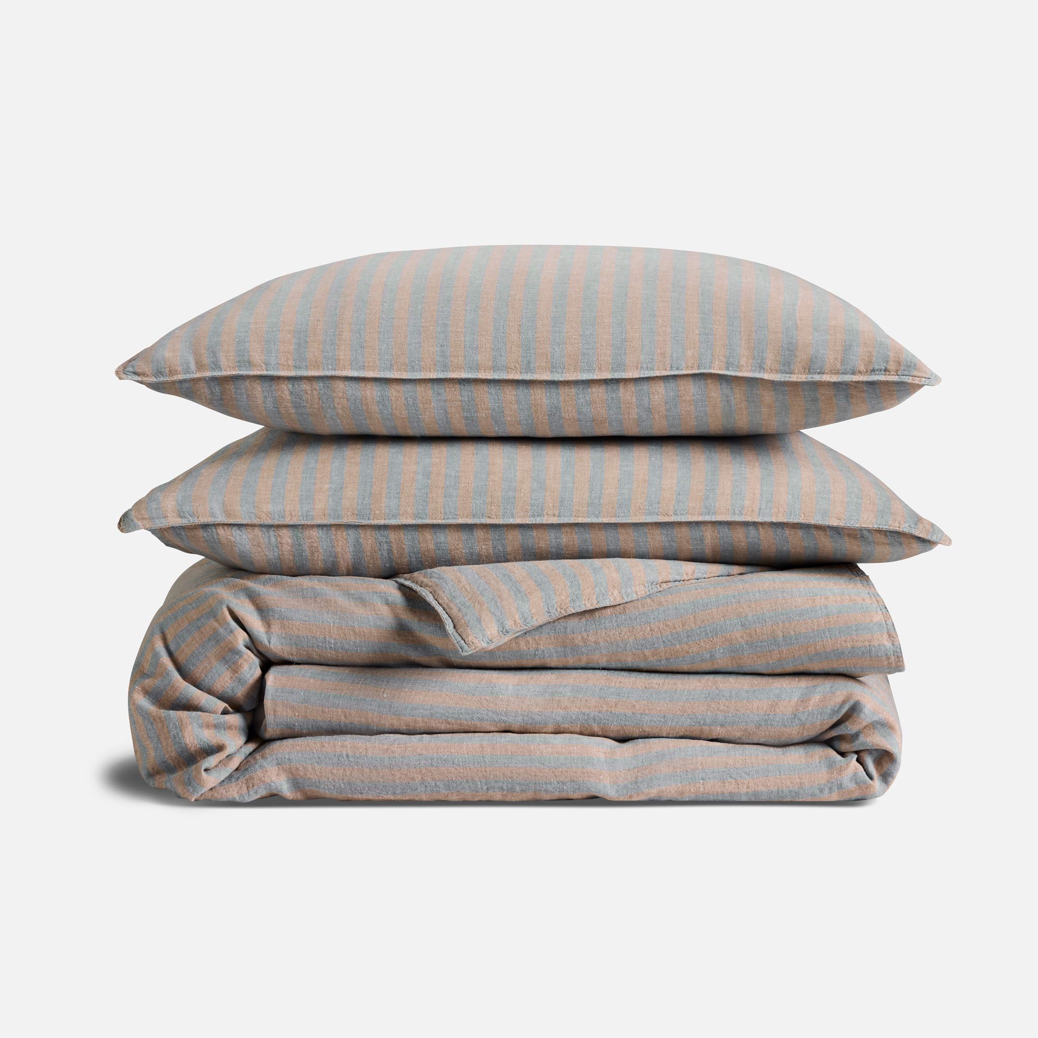 Washed European Linen Duvet Set N0