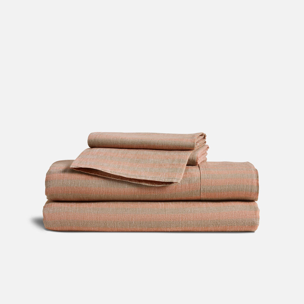 Washed European Linen Core Sheet Set X8