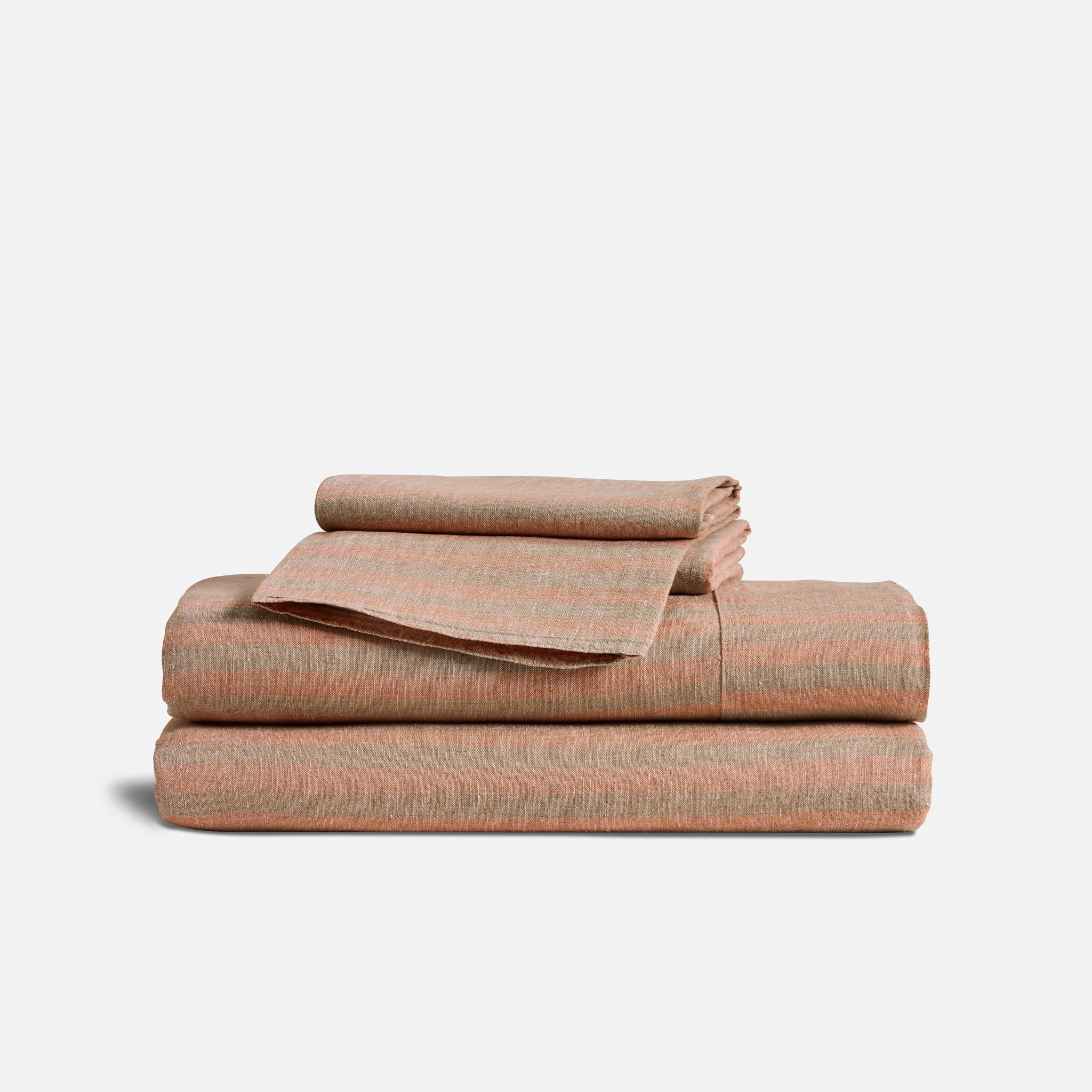Washed European Linen Core Sheet Set X8
