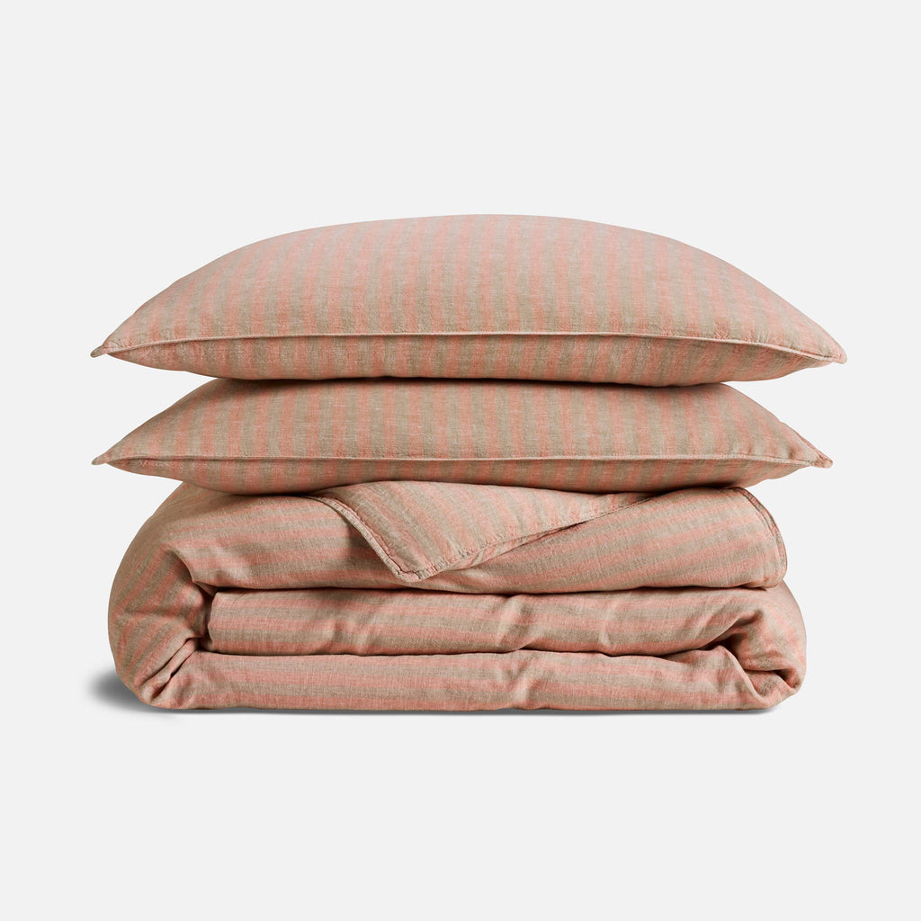 Washed European Linen Duvet Set N0