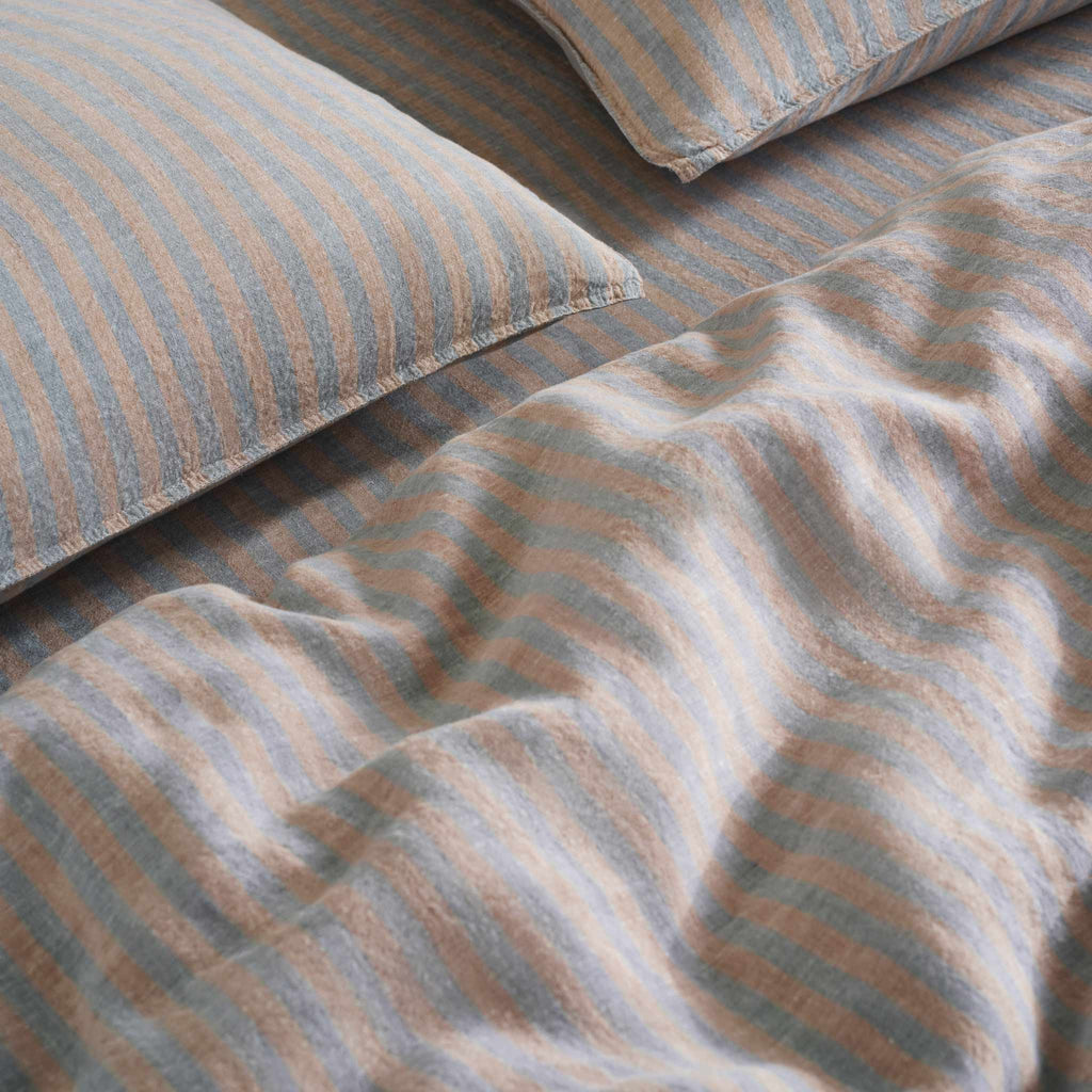 Washed European Linen Duvet Set N0