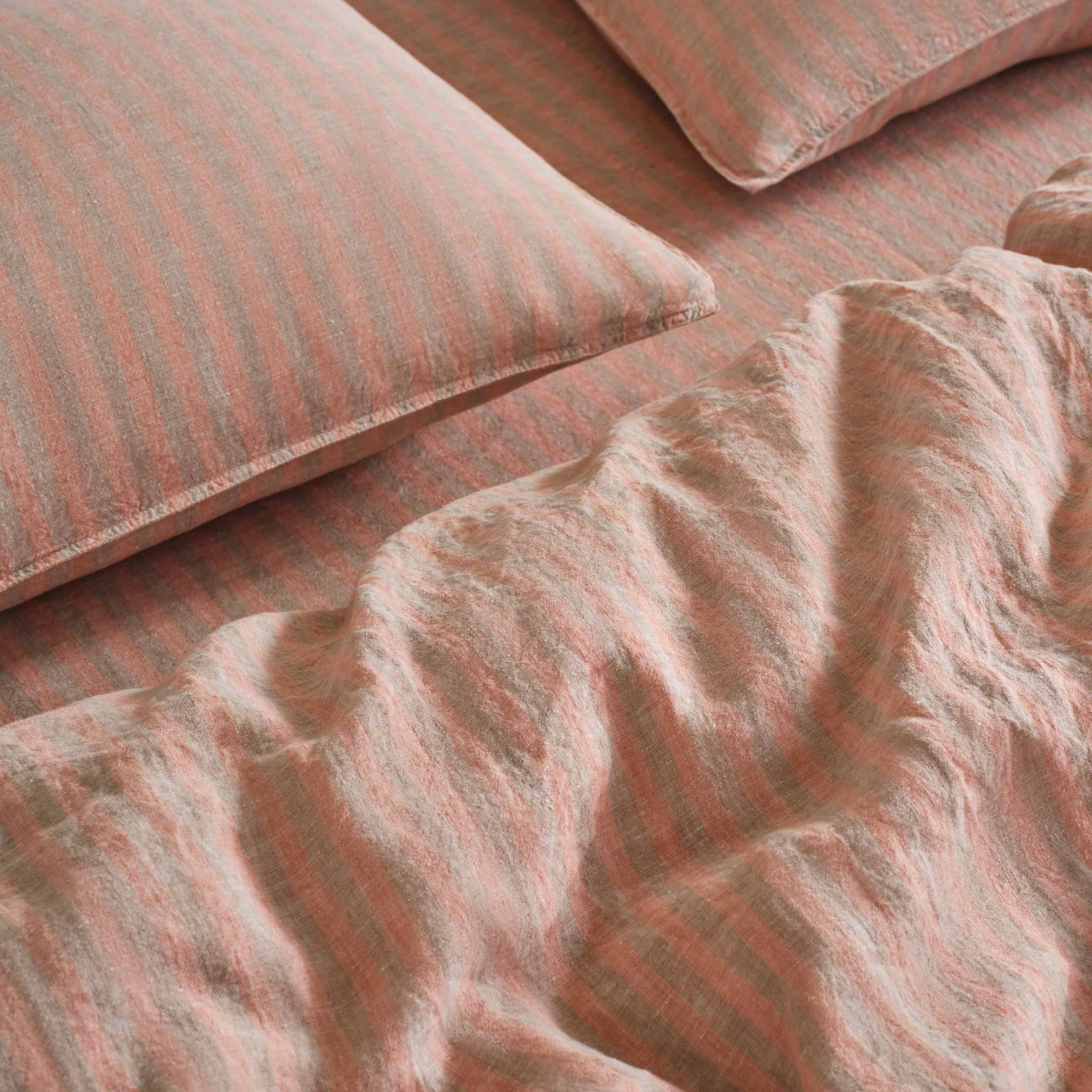 Washed European Linen Core Sheet Set X8