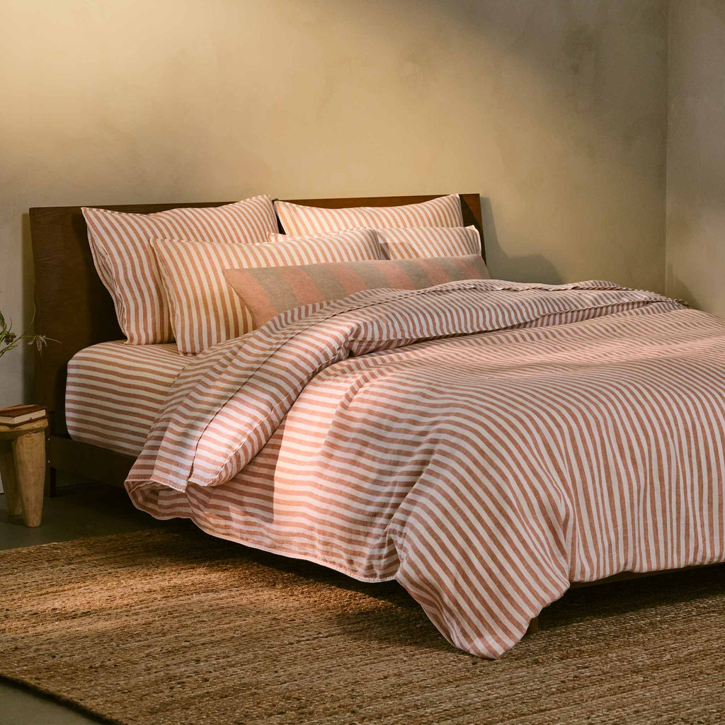 Washed European Linen Core Sheet Set X8