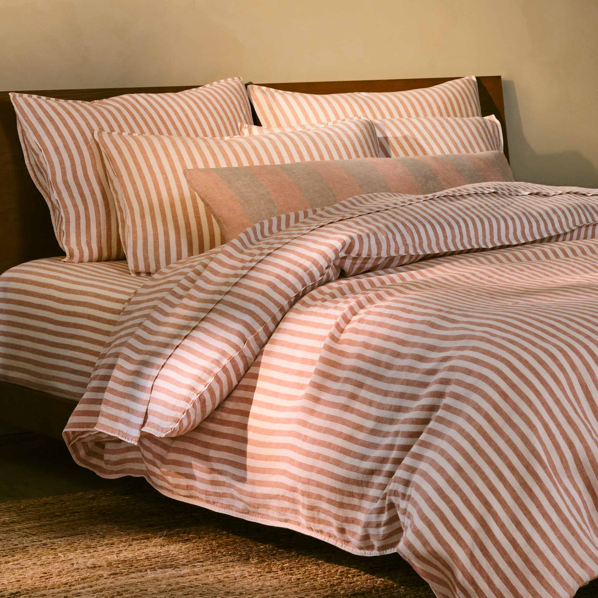 Washed European Linen Core Sheet Set X8