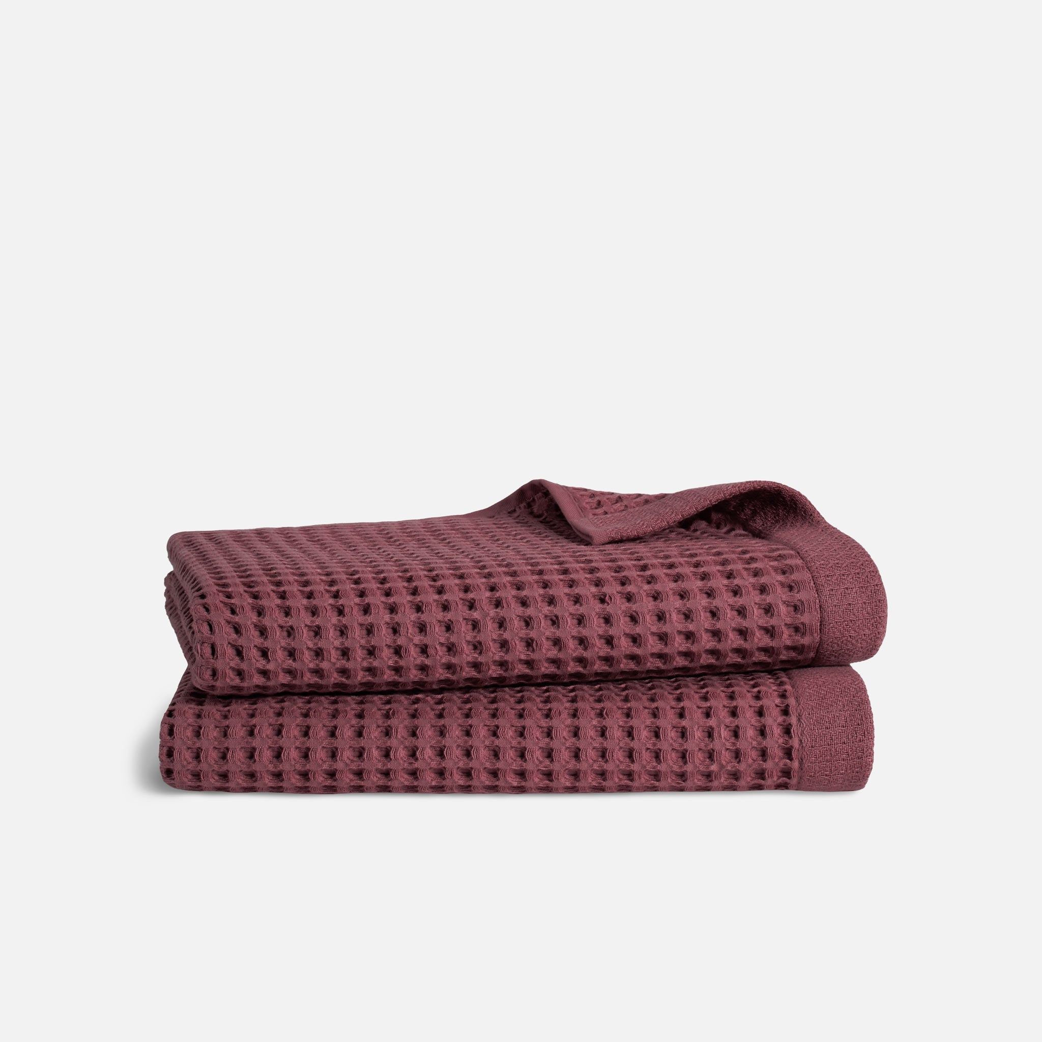 Dreamweave Waffle Bath Towels Set of 2 V9