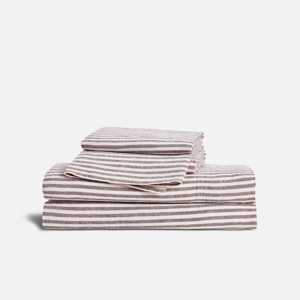 Washed European Linen Core Sheet Set X8