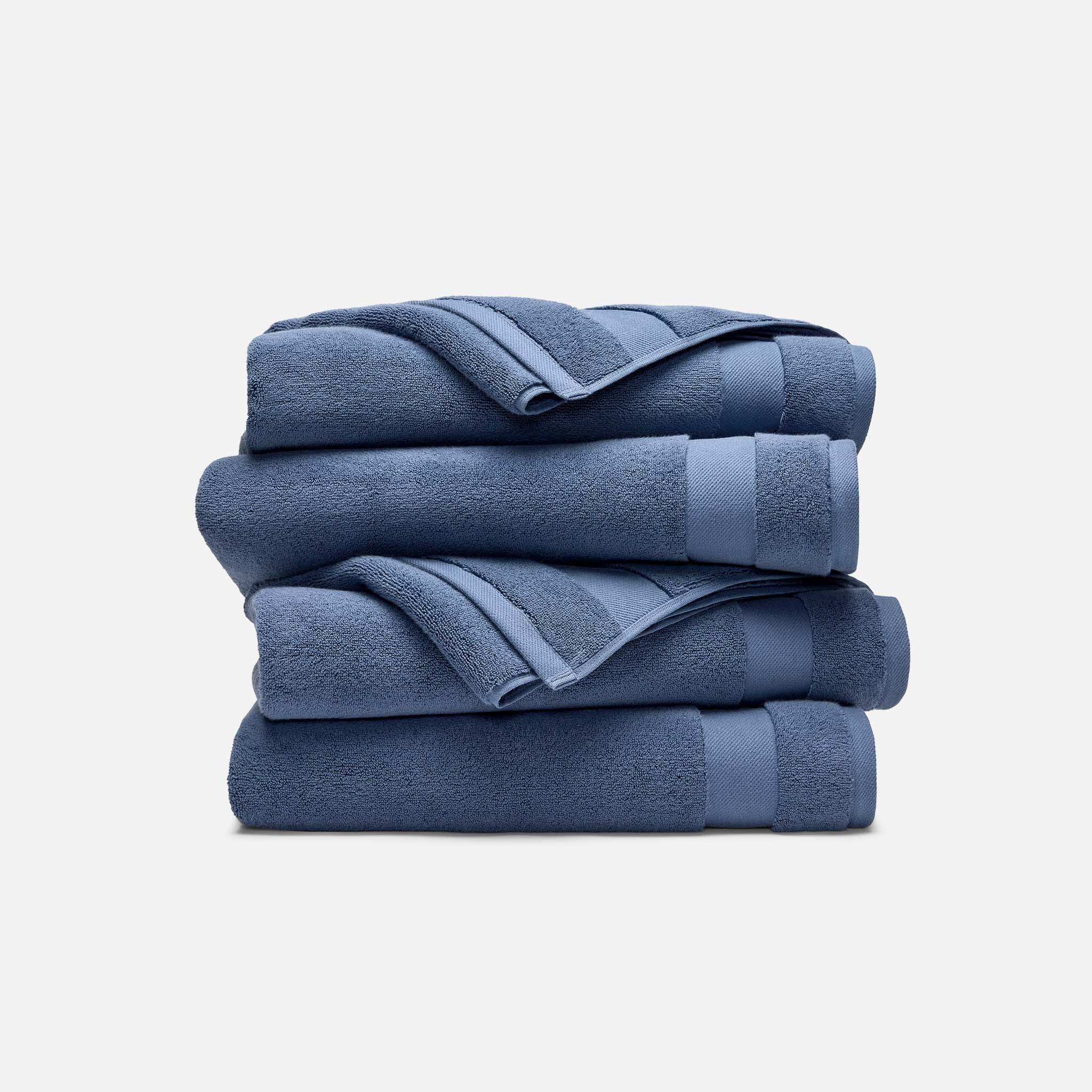 Super-Plush Set of 4 Bath Towel Bundle Y4