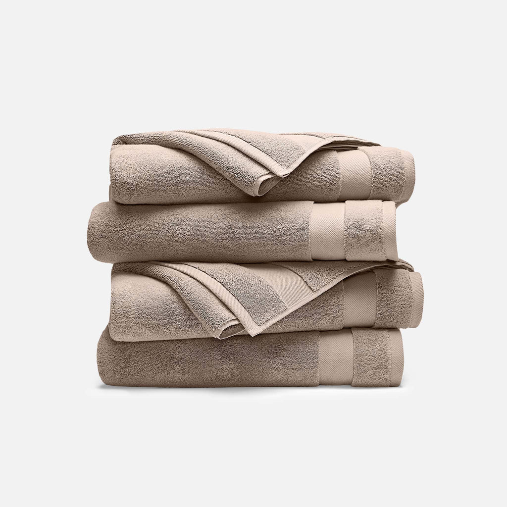 Super-Plush Set of 4 Bath Towel Bundle Y4