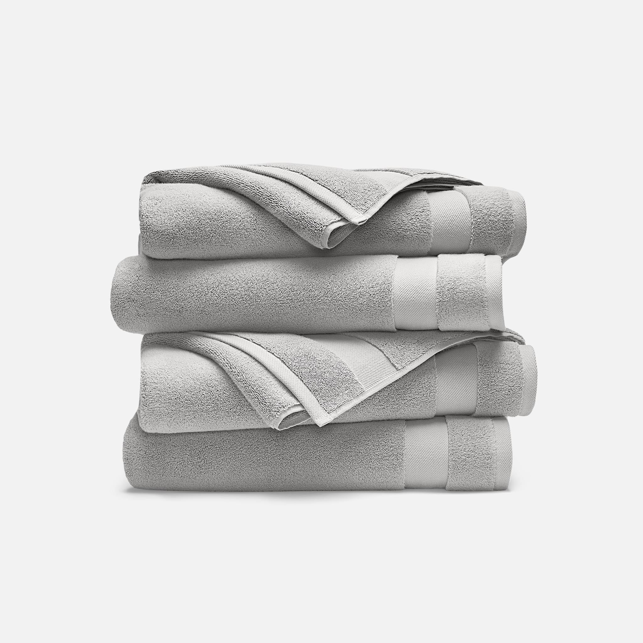 Super-Plush Set of 4 Bath Towel Bundle Y4