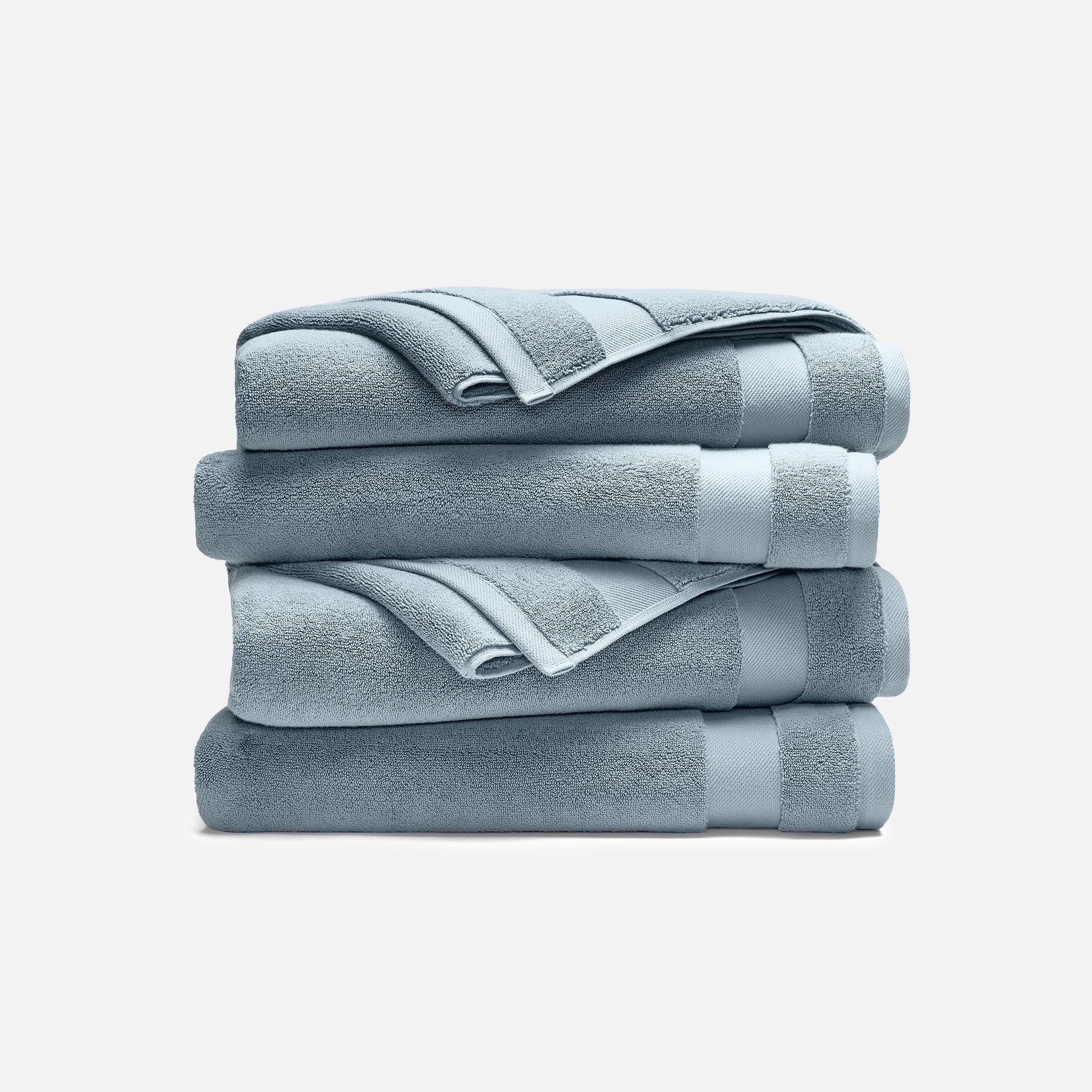 Super-Plush Set of 4 Bath Towel Bundle P6