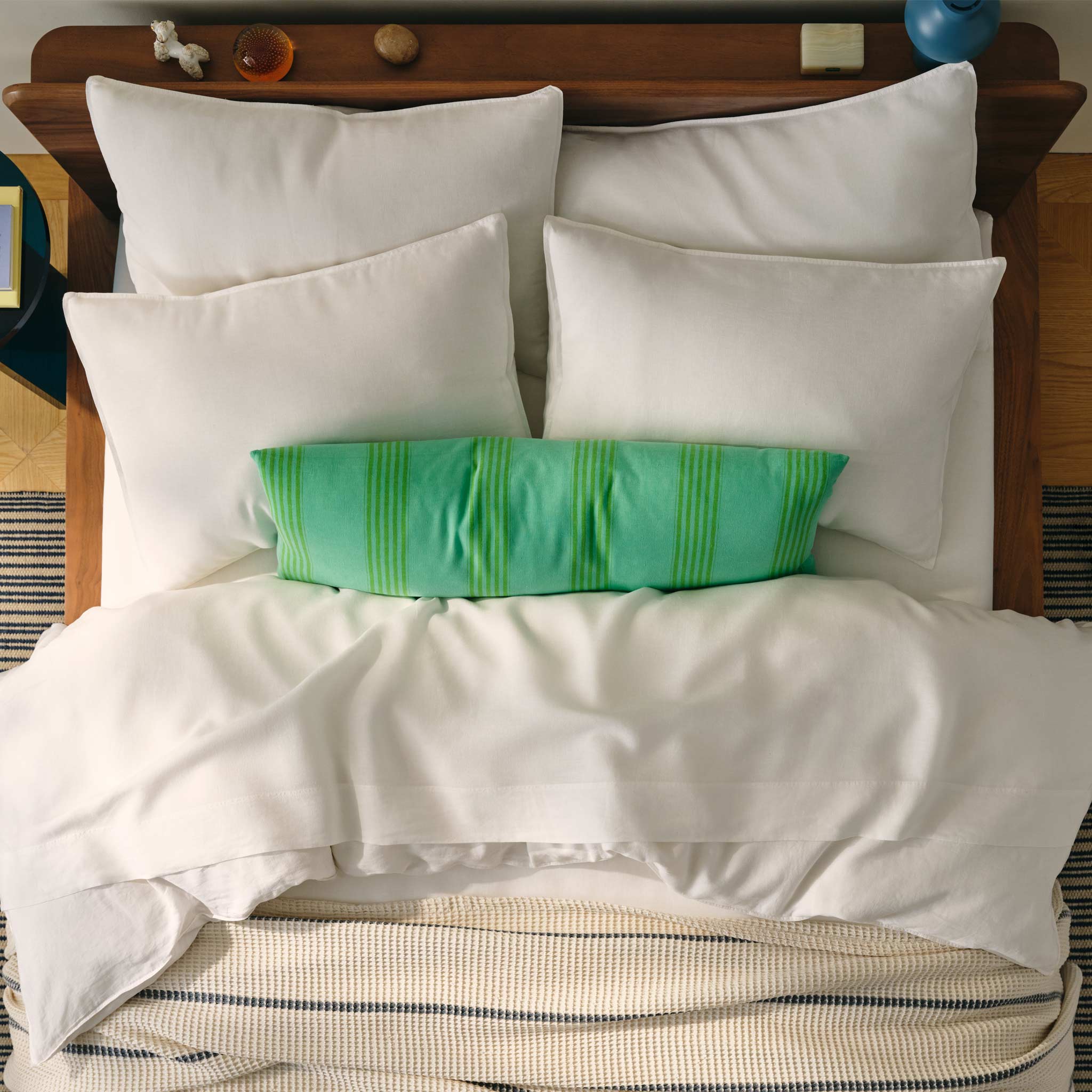 Washed European Linen Core Sheet Set X8