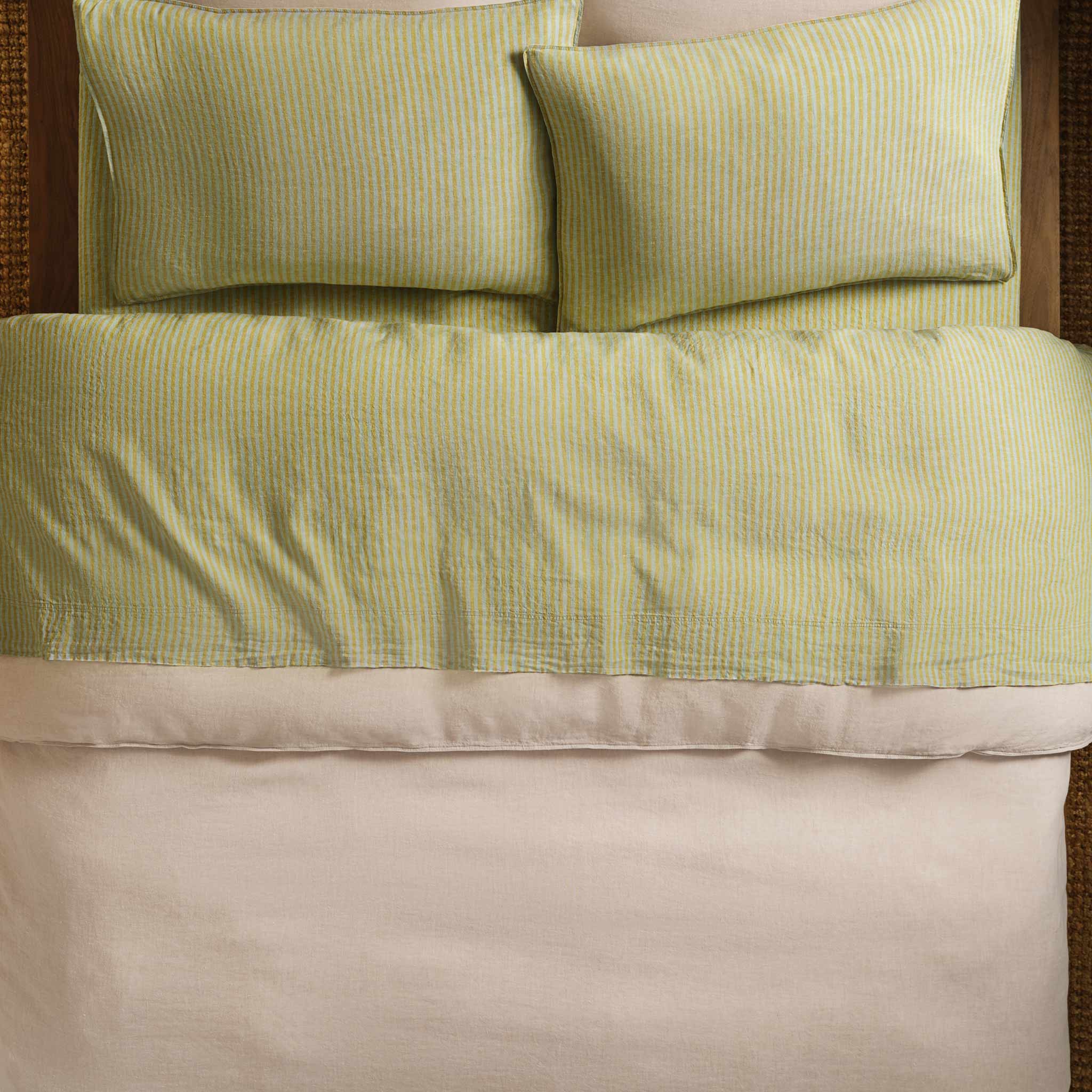 Washed European Linen Core Sheet Set X8