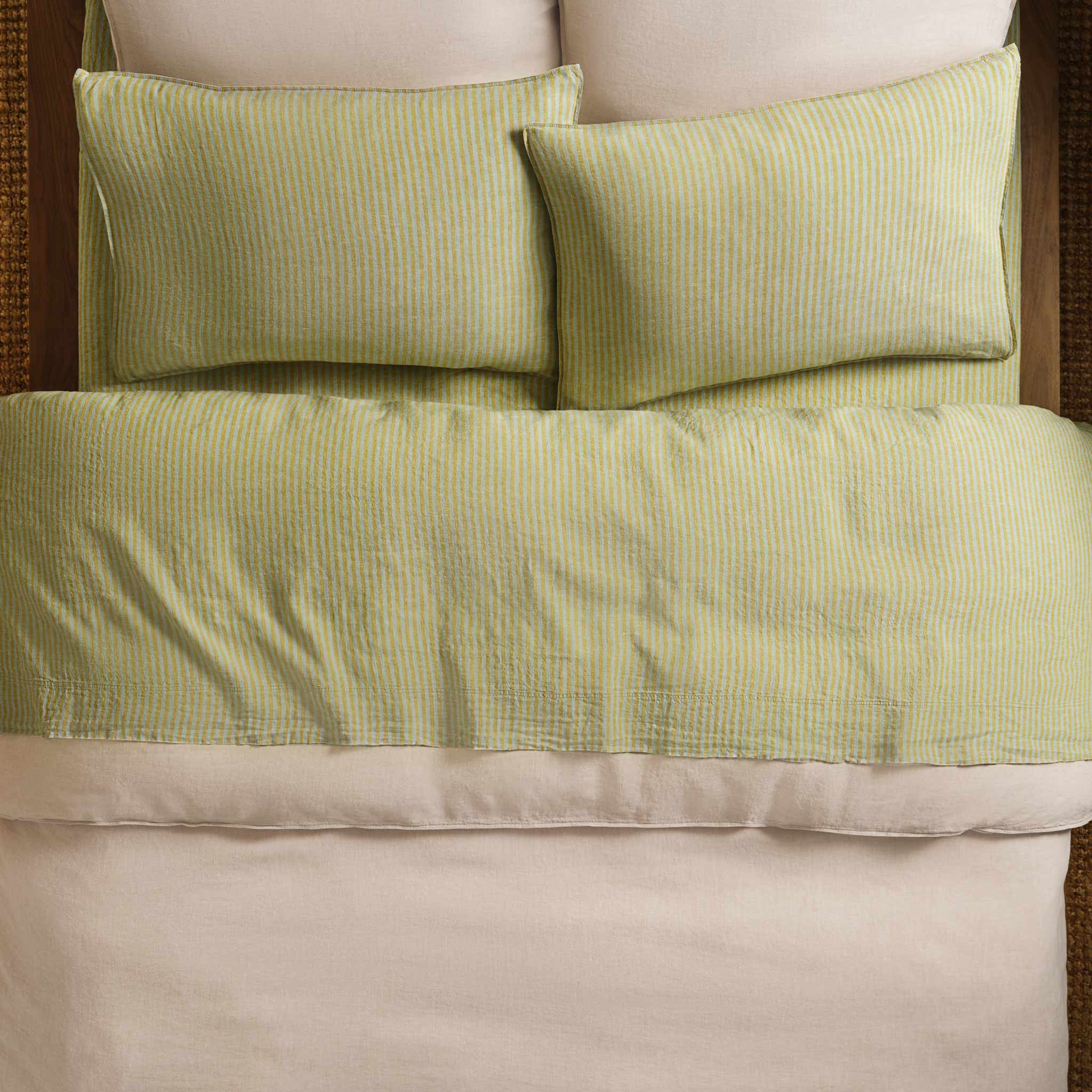 Washed European Linen Duvet Set N0