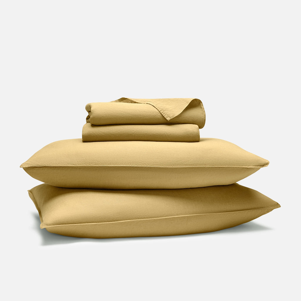 Washed European Linen Core Sheet Set X8