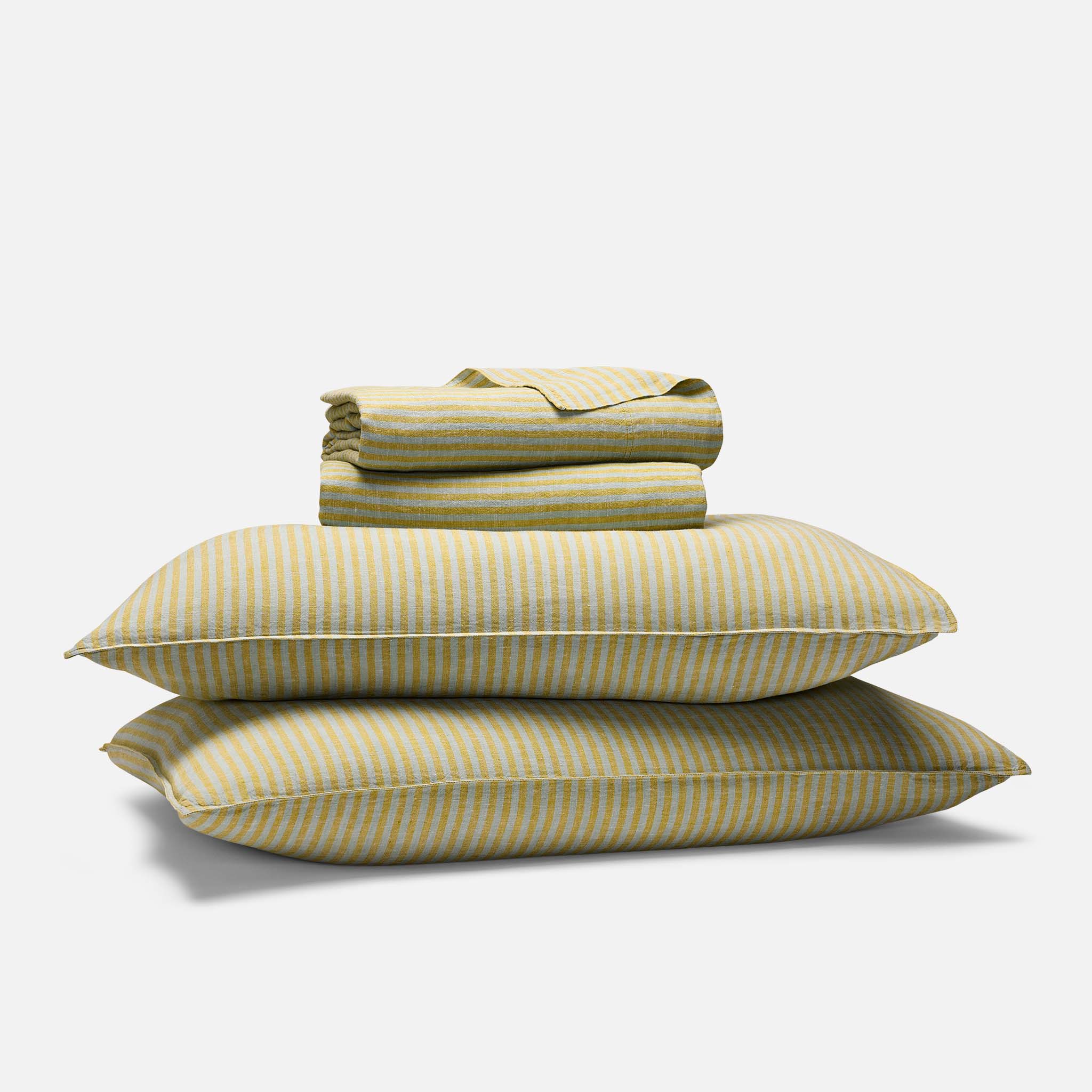 Washed European Linen Core Sheet Set X8