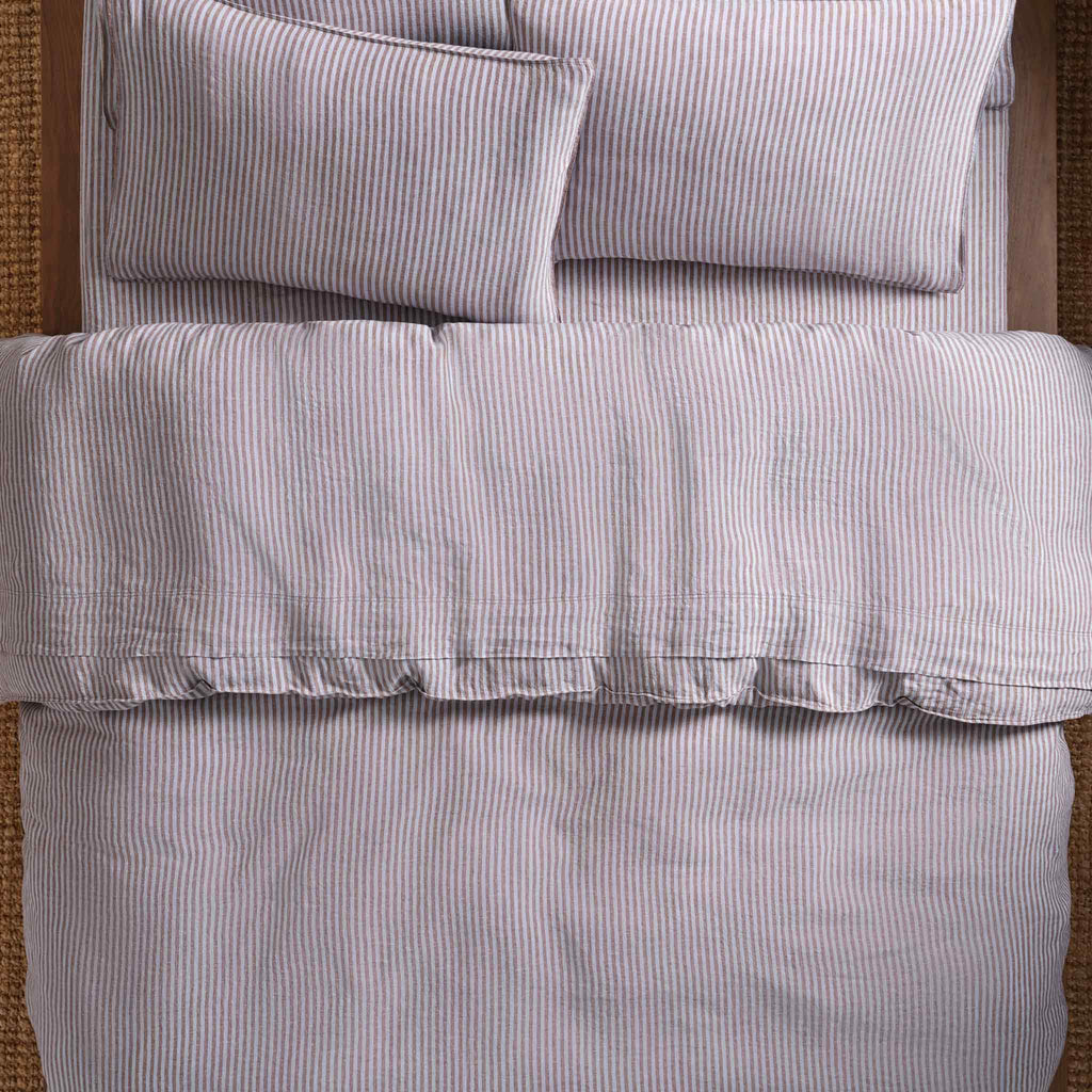 Washed European Linen Duvet Set N0