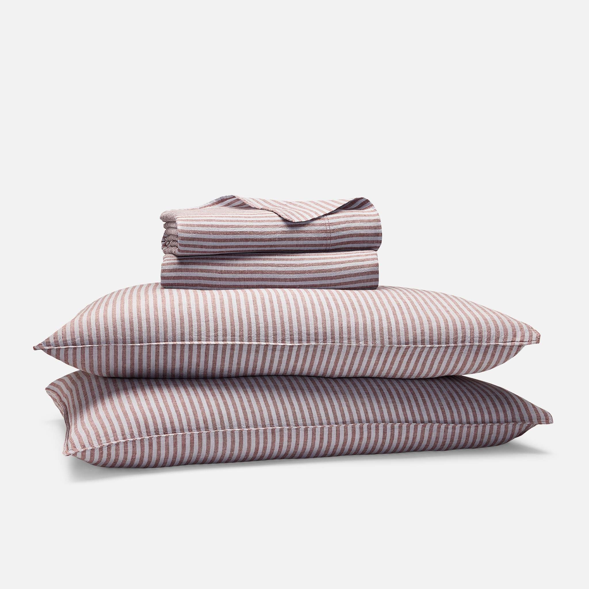 Washed European Linen Core Sheet Set X8